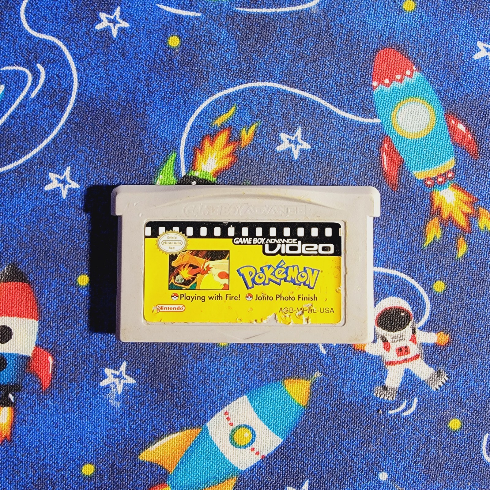Game Boy Advance Video Pokémon Johto Photo Finish & Playing With Fire (GBA) Cart