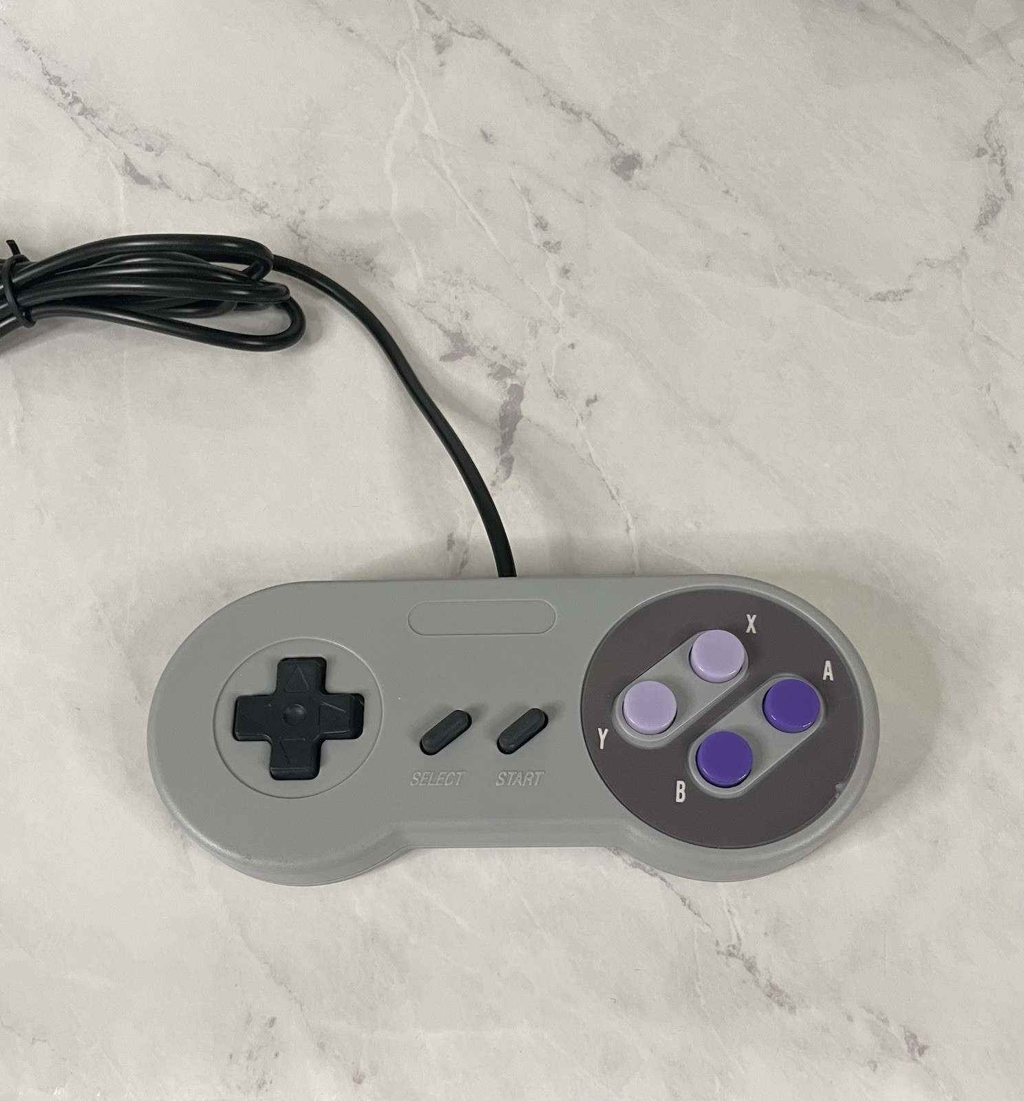 Nintendo SNES Super Nintendo Console SNS-001. Super Mario World And All Cables