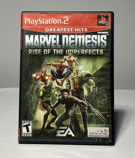 PlayStation 2 Marvel Nemesis Rise of the Imperfects Complete Tested GH