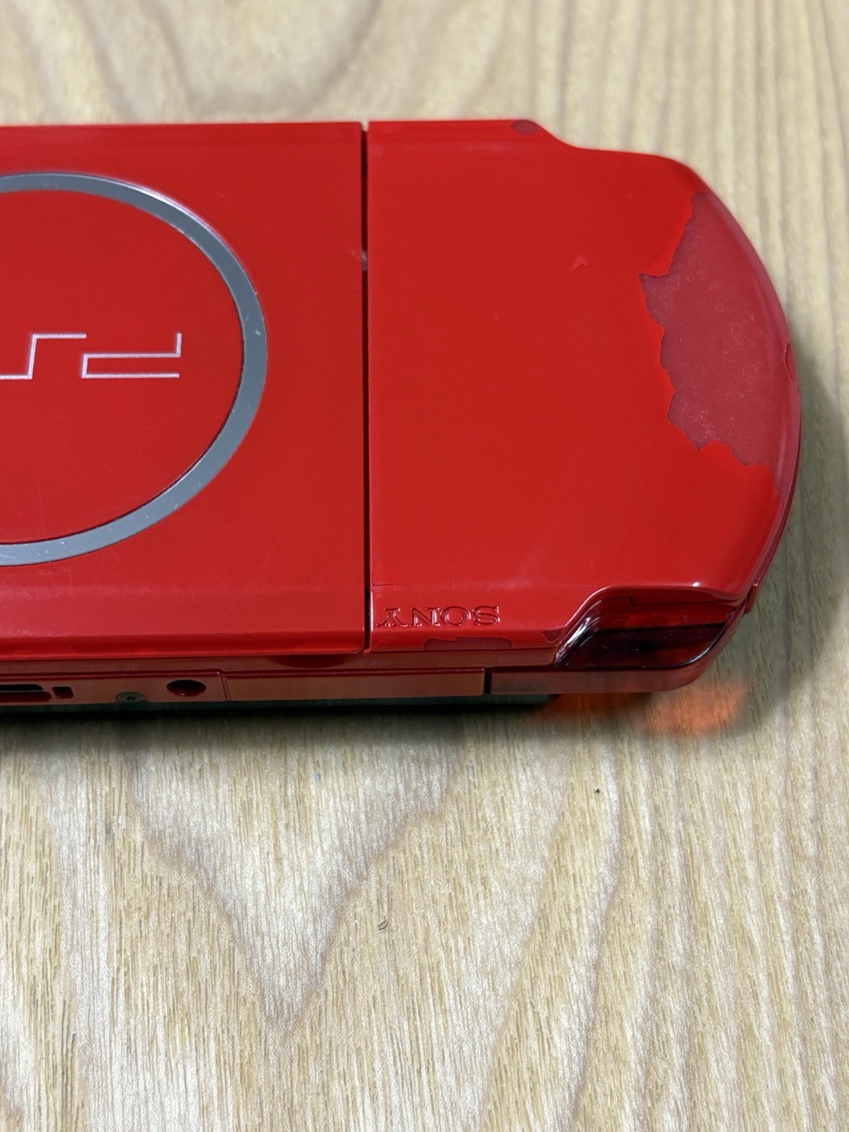 Sony PSP 3000 Black Red Handheld Console PSP-3000 Region Free Tested Japan