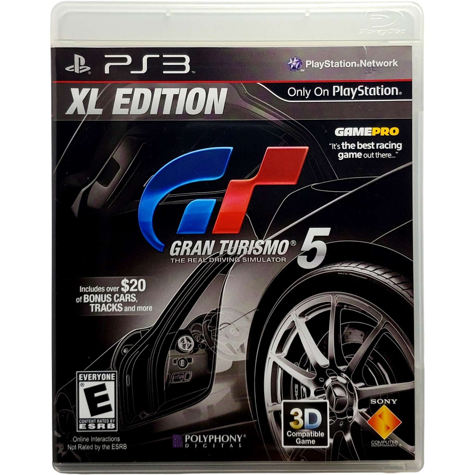 Gran Turismo 5 XL Edition – Sony Playstation 3 Pristine Tested