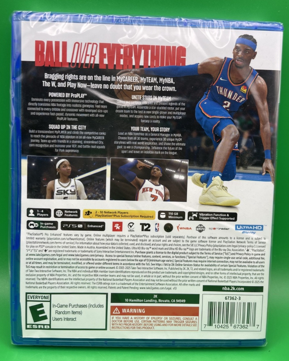 NBA 2K26 – PlayStation 5 (PS5) – New Sealed