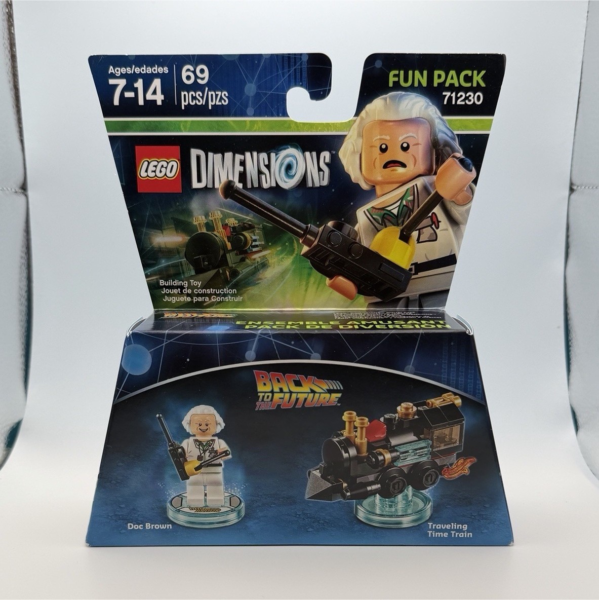 LEGO Dimensions Fun Pack 71230 Doc Brown Time Train Back to the Future New Seald
