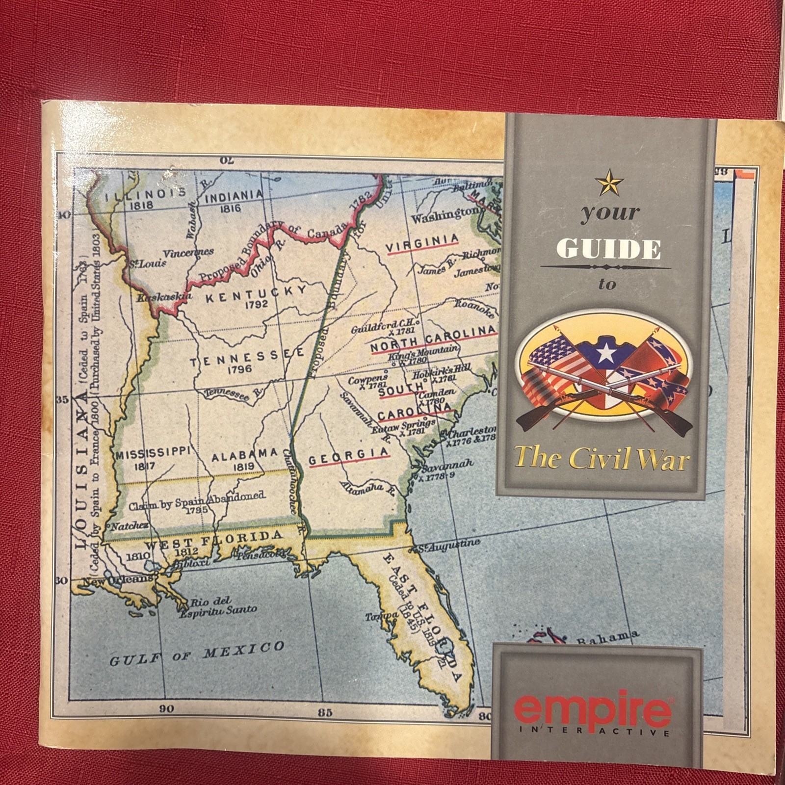 Vtg PC Game The Civil War
