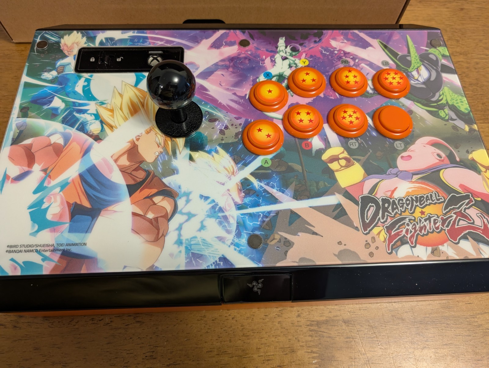 Razer Atrox Arcade Stick For Xbox One Dragon Ball FighterZ Edition