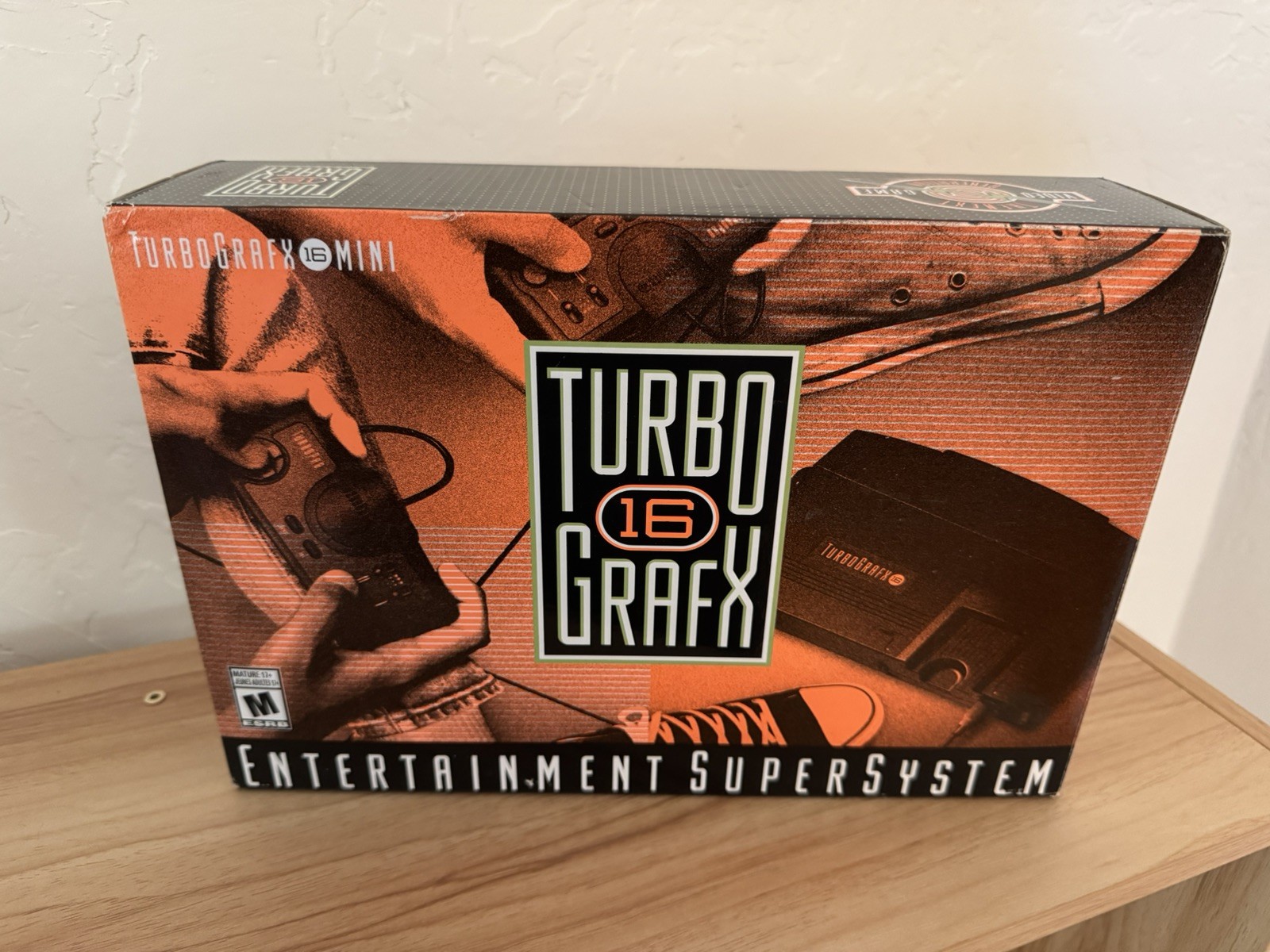 TurboGrafx 16 Mini Game Console 2020 Edition w/ Box TG16