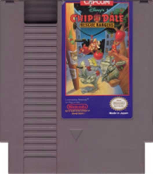 Disney’s Chip ‘n Dale Rescue Rangers NES Nintendo Game