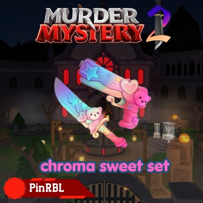 CHROMA SWEET SET Murder Mystery 2 | MM2 | Fast Delivery-Cheap!
