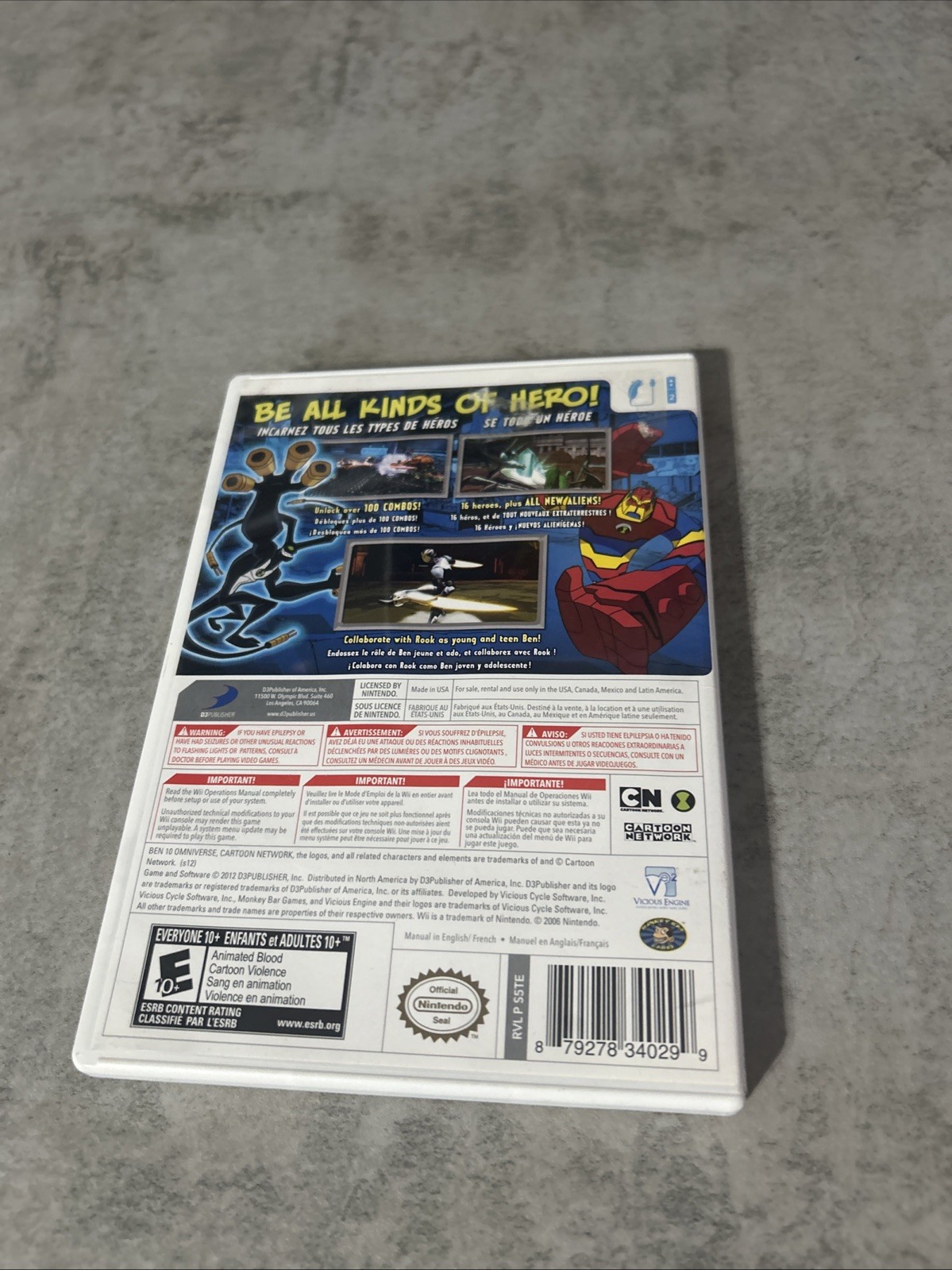 Ben 10: Omniverse (Nintendo Wii, 2012) Complete CIB Tested Nice Condition