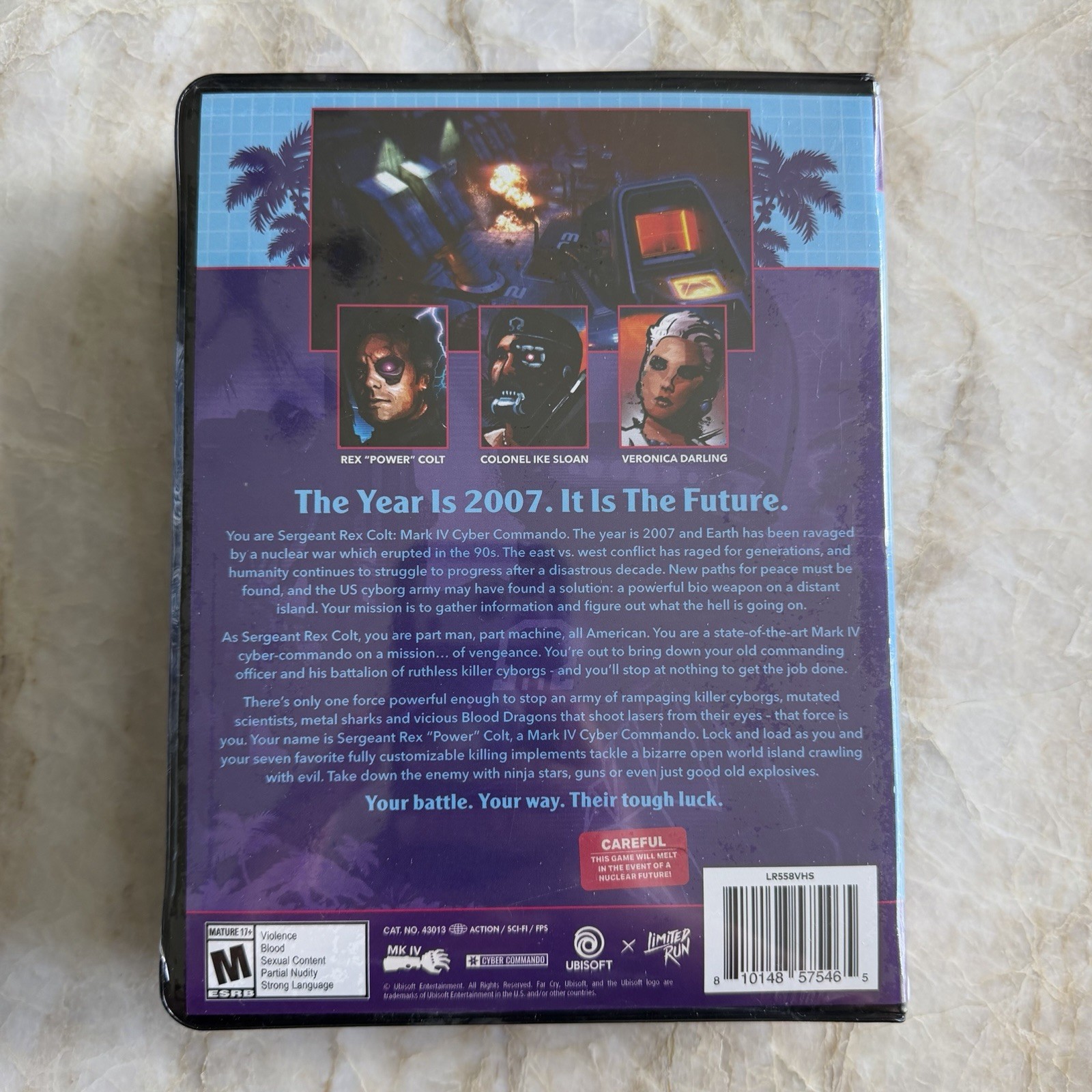 Far Cry 3 Blood Dragon VHS Edition Convention Exclusive PS4 Limited Run