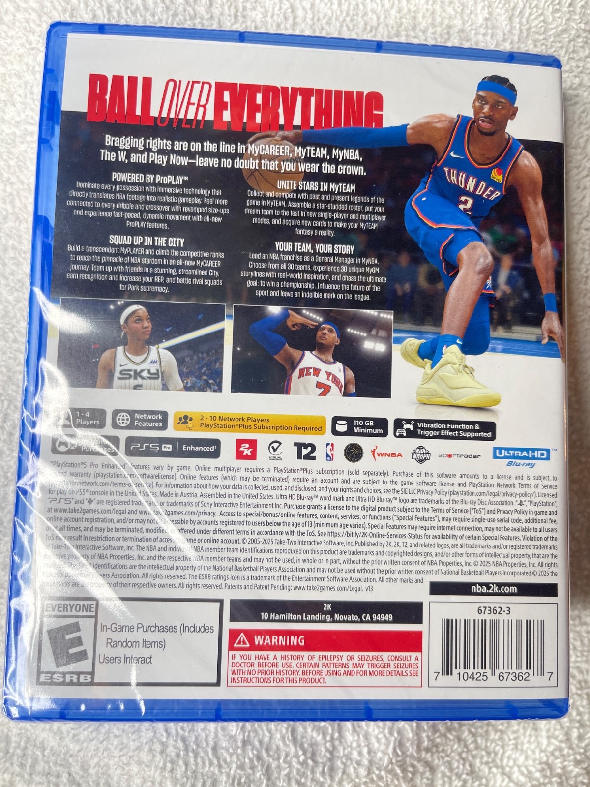 NBA 2K26 PS5 BRAND NEW GAME PLAYSTATION 5