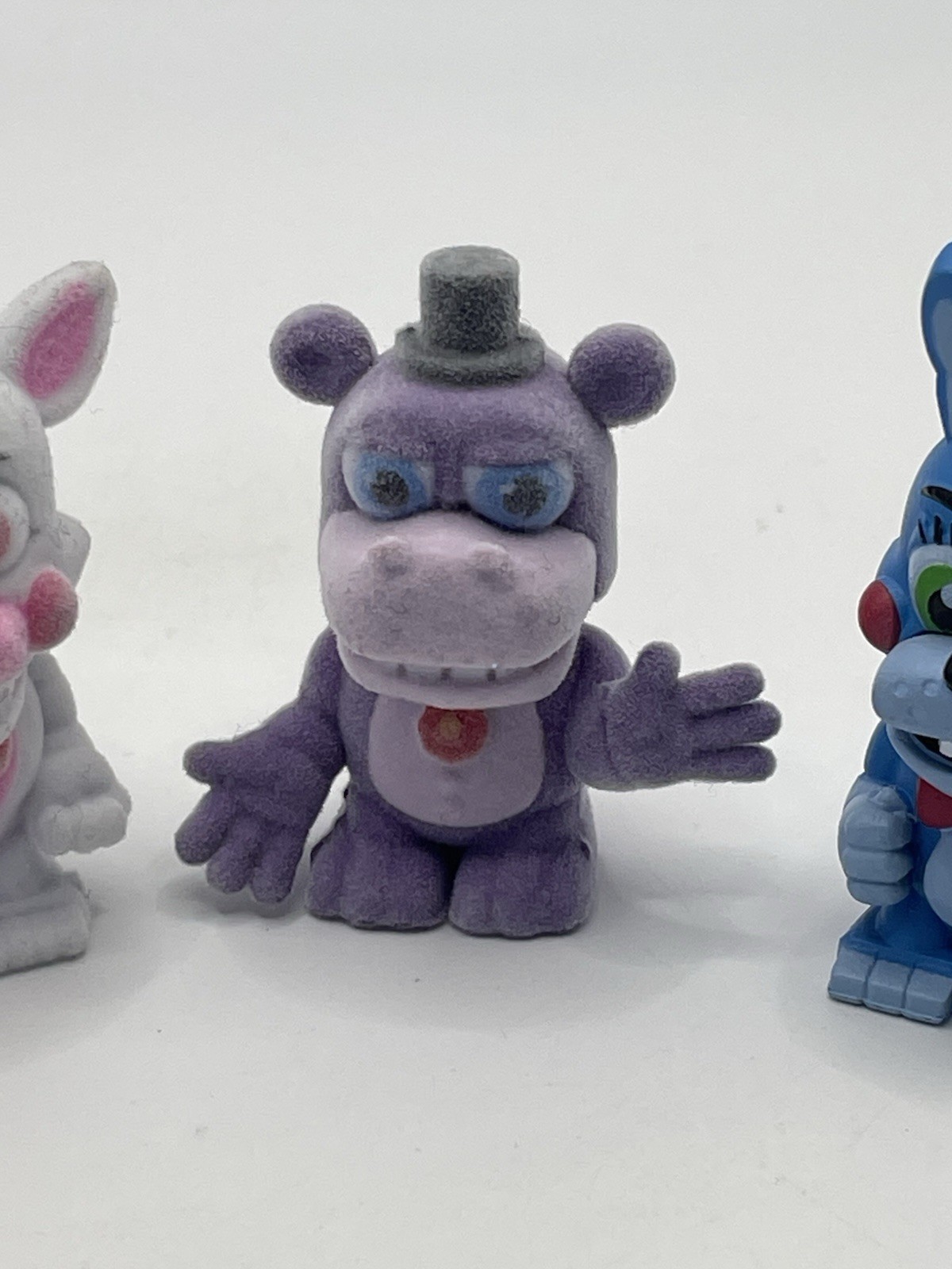 Five Nights At Freddys Faz’s Fizzy Station Mini Figure Lot (4) FNAF Mr Hippo ++