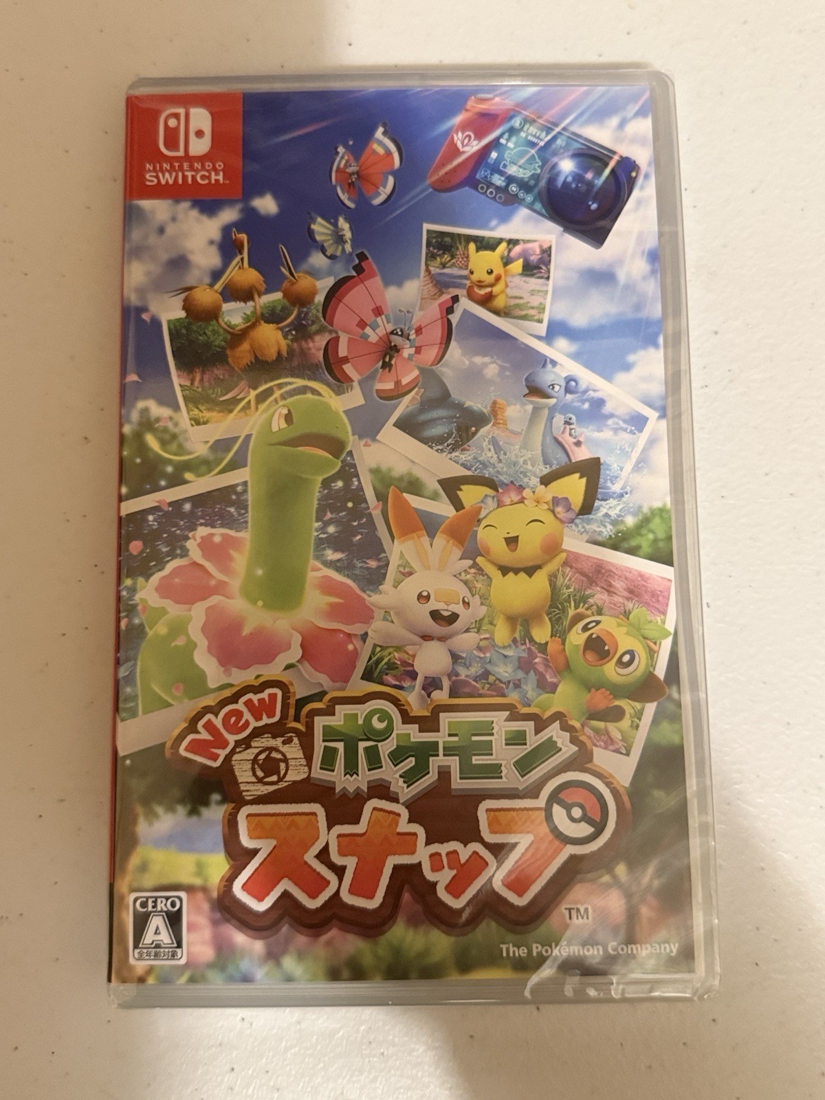 Pokémon Snap Nintendo Switch New and Sealed Japanese Import Plays In English