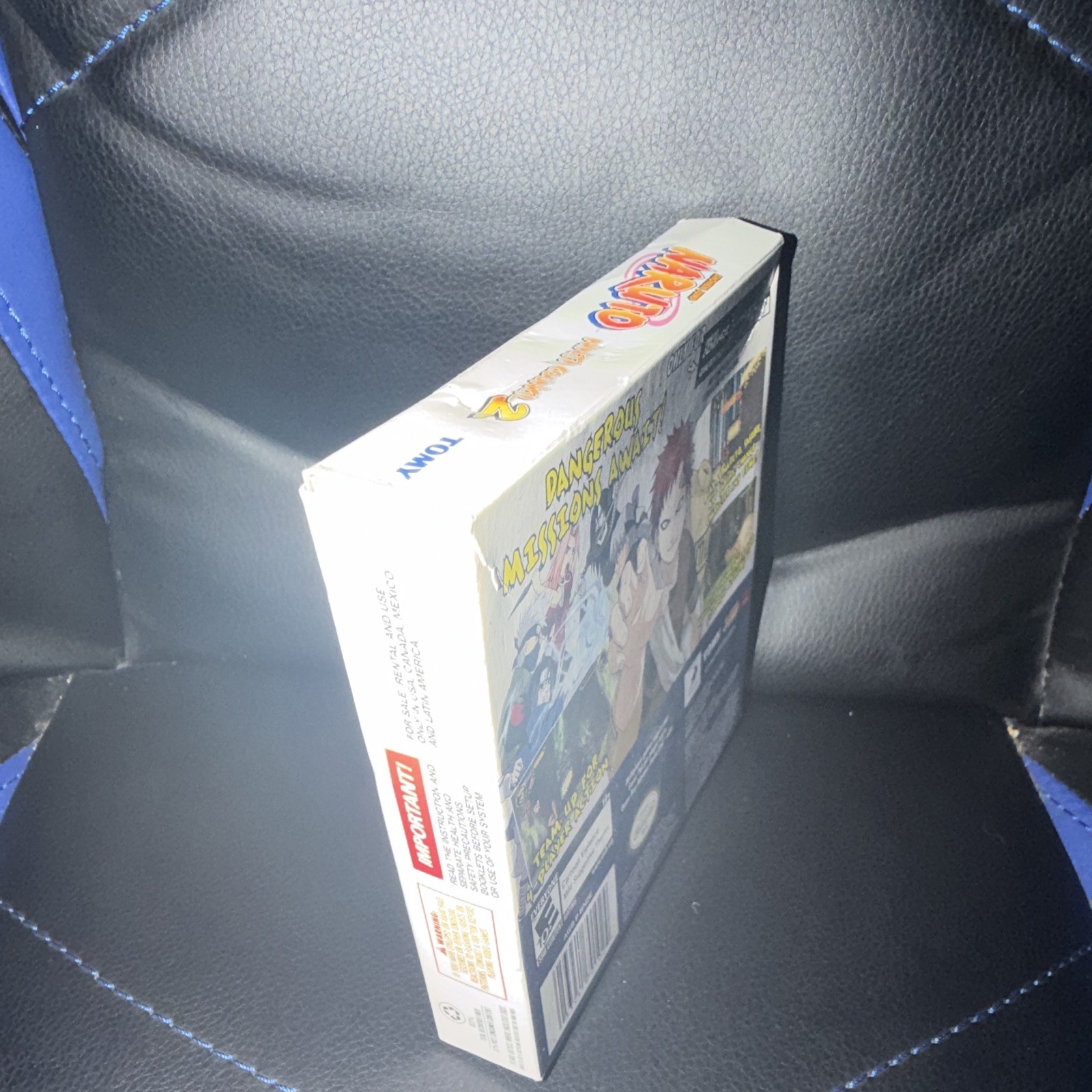 TOMY Naruto: Ninja Council 2 GBA Manual Included Multiplayer E10+