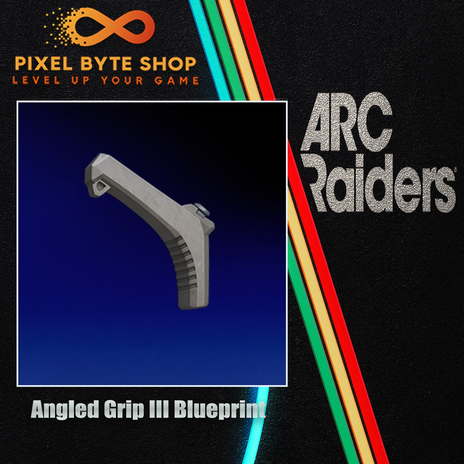 Arc Raiders Angled Grip III Blueprint Trusted US Seller