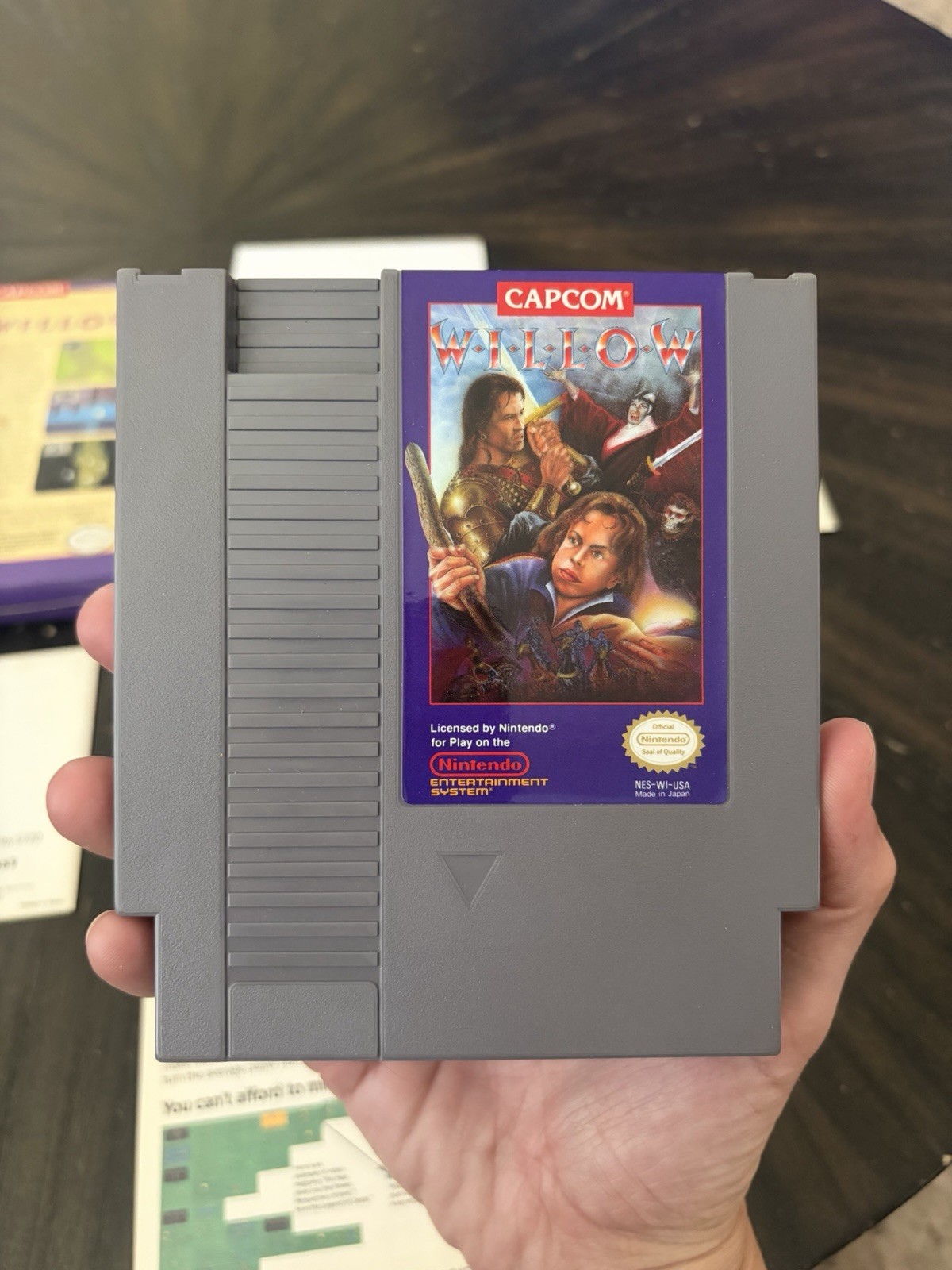 Nintendo NES Game Willow CIB Complete In Box