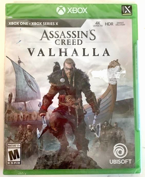 NEW Xbox One Series X Assassin’s Creed VALHALLA Standard Edition viking battle
