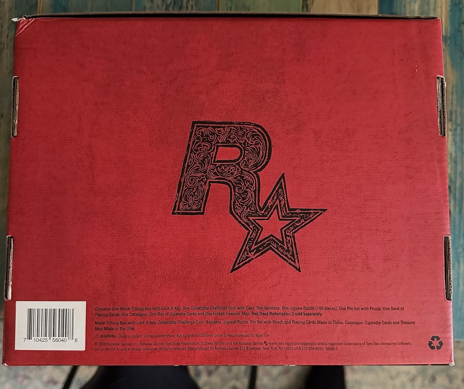 Red Dead Redemption II 2 Collector’s Box CIB contents unopened + game + guide