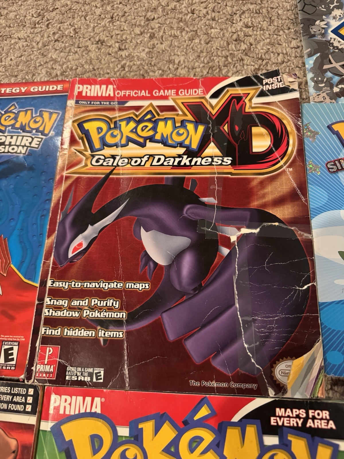 Lot of Pokemon Collectibles Strategy Guides and Game Guides With Extras