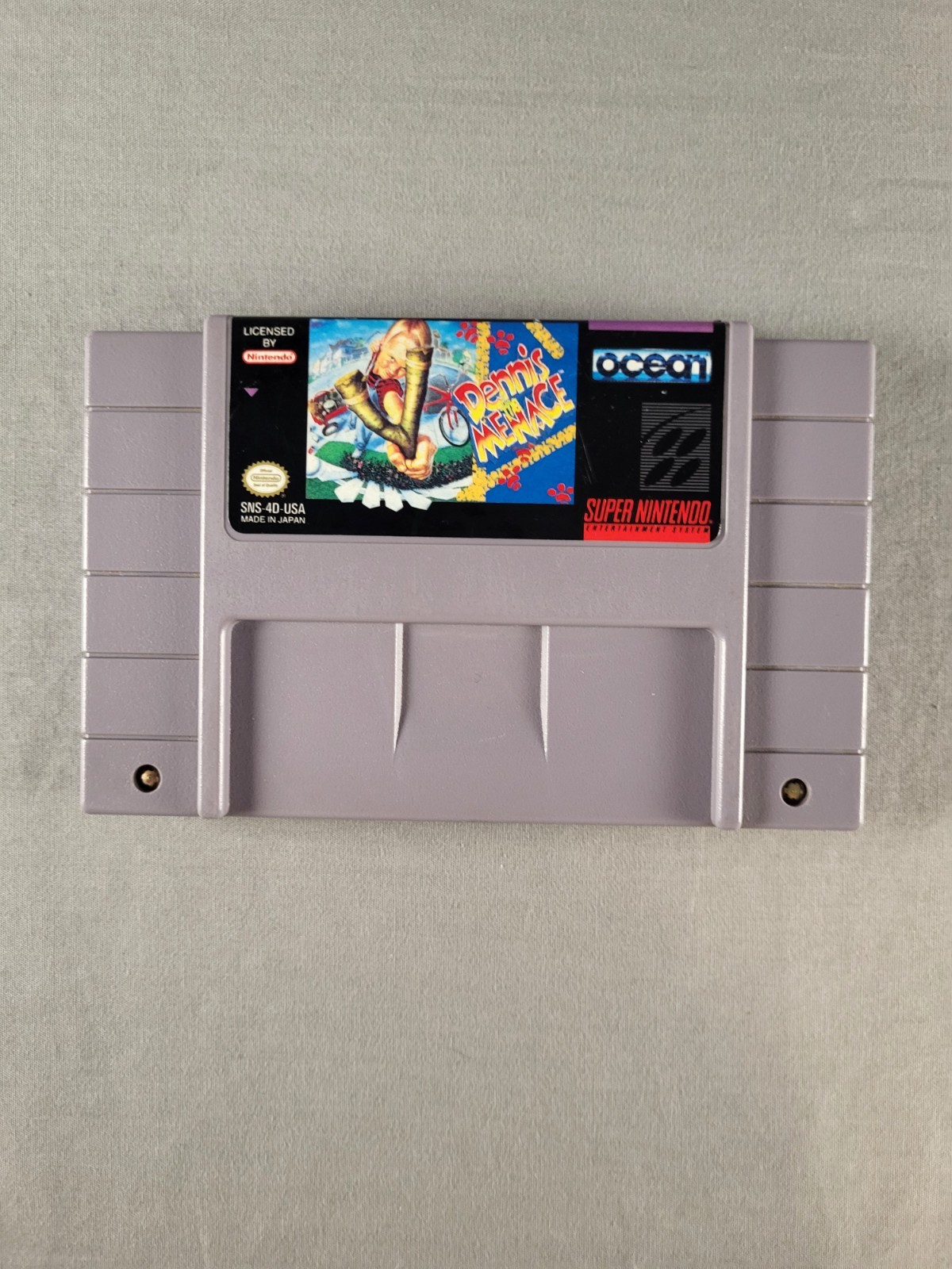 Dennis the Menace, SNES, Loose, Authentic!