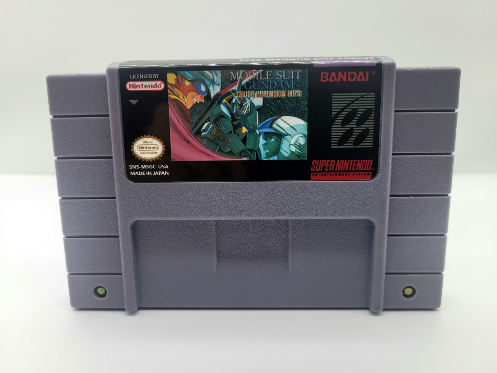 Super SNES Gundam Wing Endless Dual/Mobile Suit Gundam V/0079