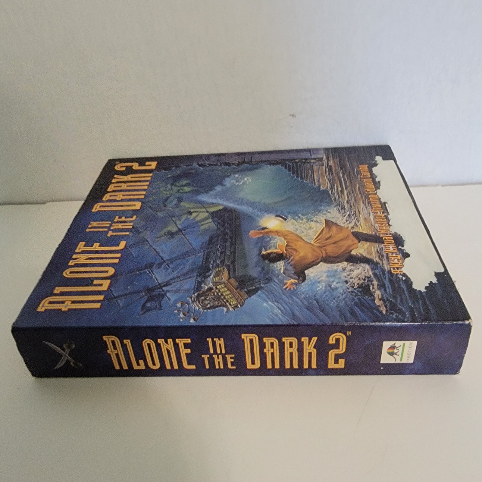 Alone In The Dark 2 (1993, PC) – Big Box CIB – IBM 3.5” – Mint Complete – Extras