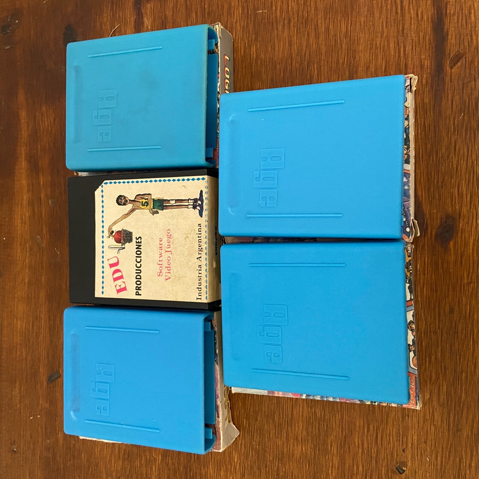 Lot of 5 Atari 2600 Argentina Rare cartridges