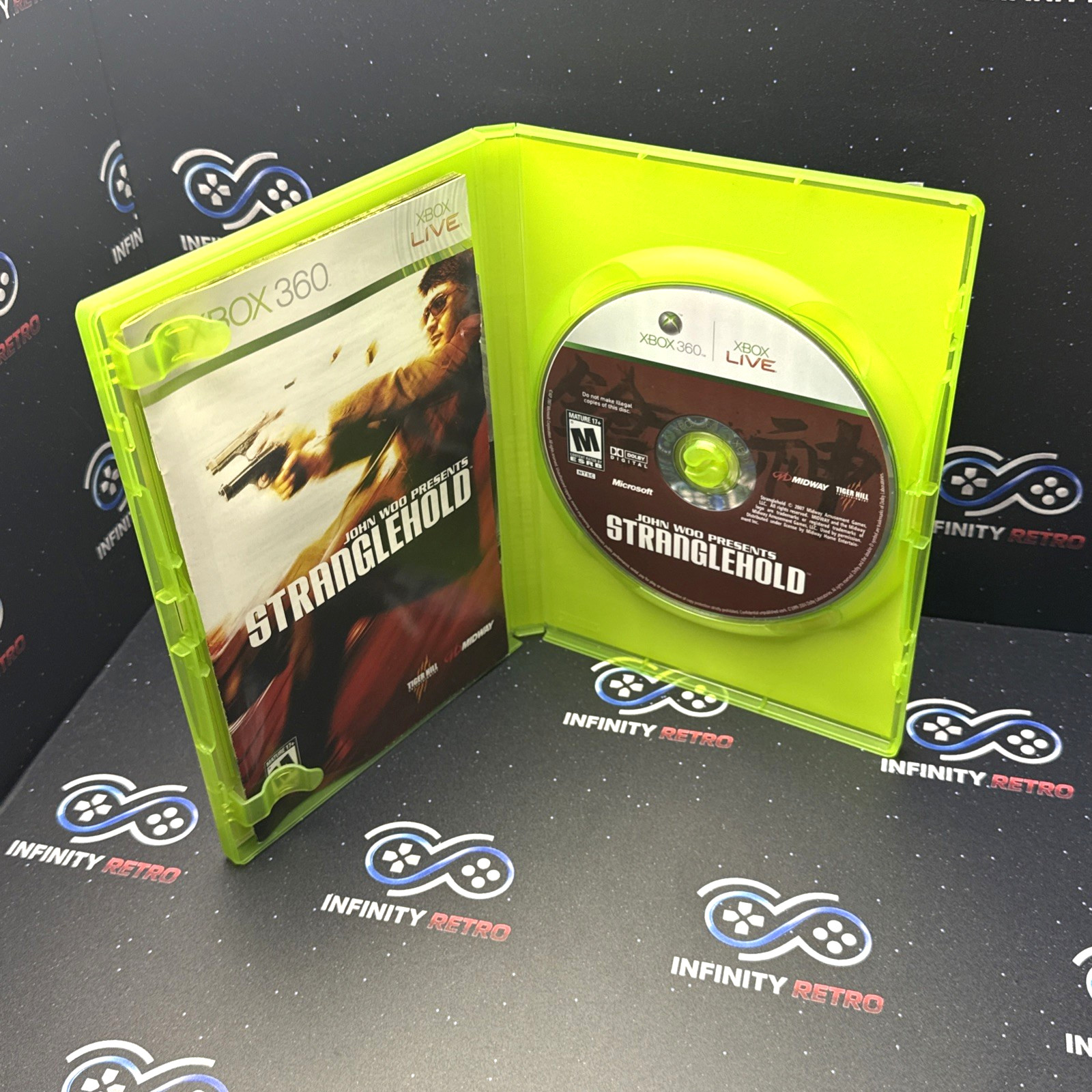 Stranglehold Microsoft Xbox 360 CIB Complete Refurbished & Tested Free Shipping