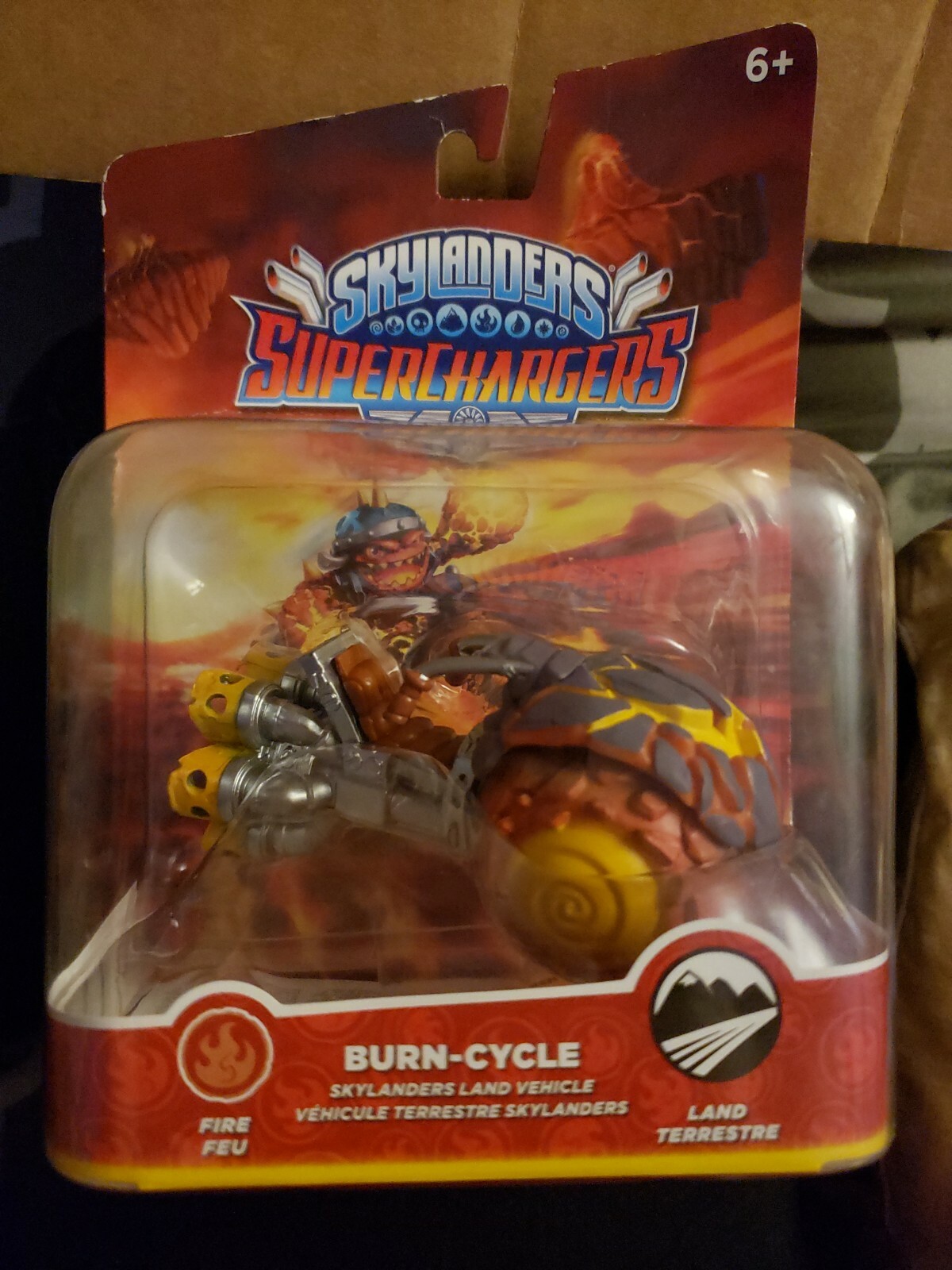 Skylanders SuperChargers: Vehicle Burn Cycle Character Pack (2015) Brand New