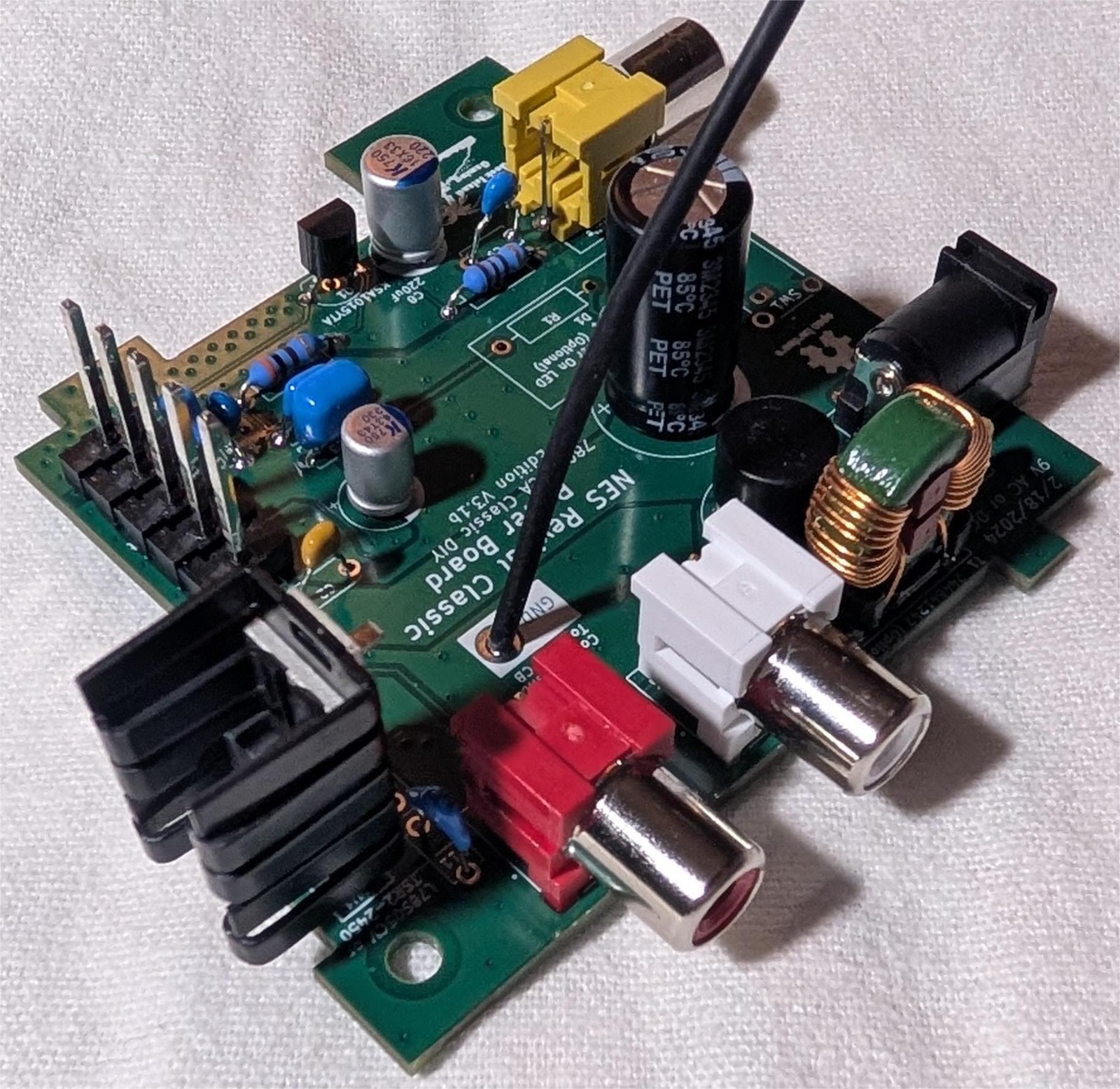 Nintendo NES OpenTendo Motherboard PCB With COMPLETE Parts Kit Choose Color New