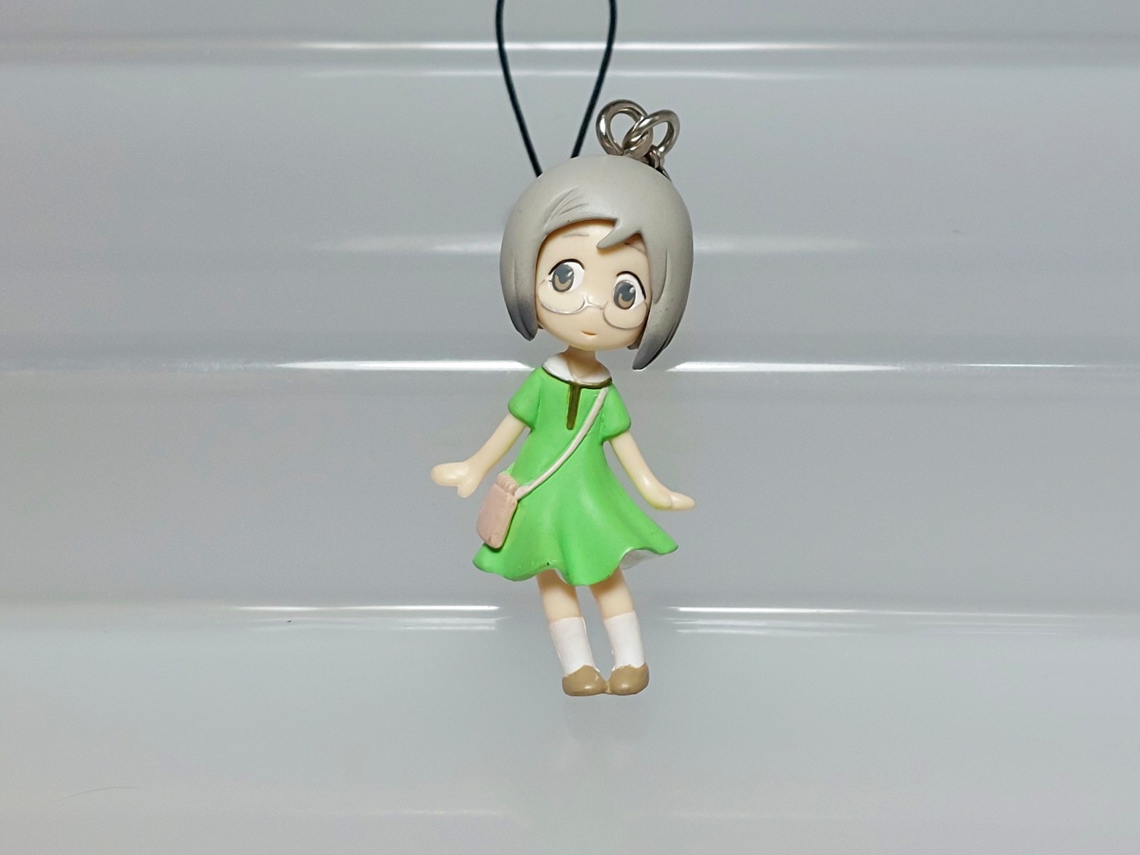 Ichigo Mashimaro Matsuri Sakuragi (Green Dress) Figure Strap Bandai G05 1.8in