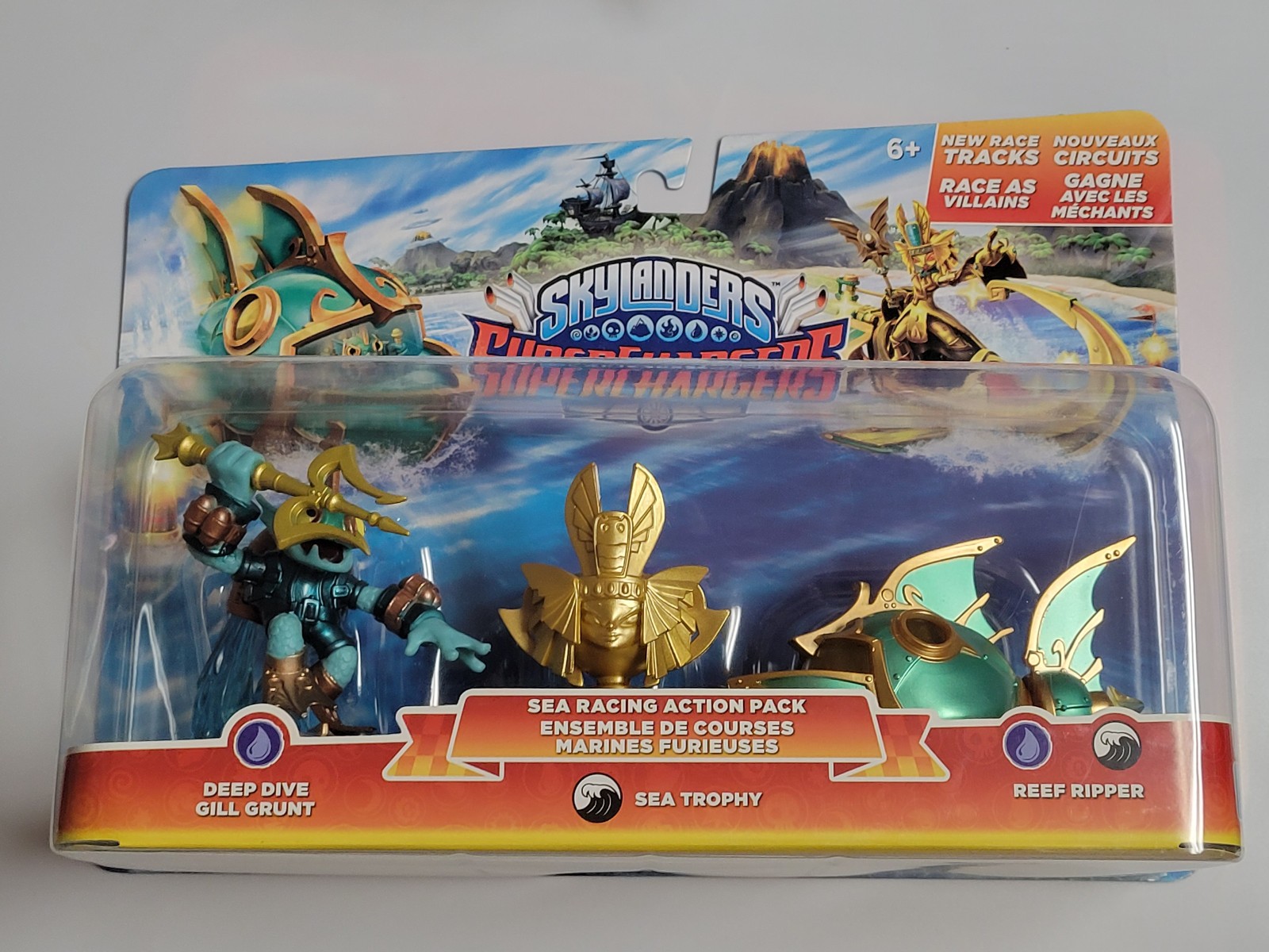 Skylander Superchargers Sea Racing Action Pack (2015) Brand New Sealed USA Toy