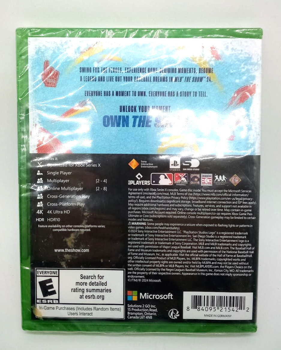 The Show 24 X Box Sealed NEW