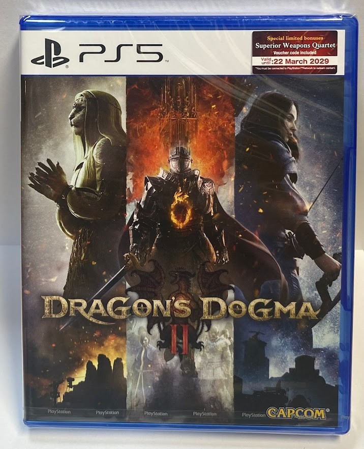 Dragon’s Dogma II (Multi-Language) PS5 Brand New Factory Sealed (2024 Action)