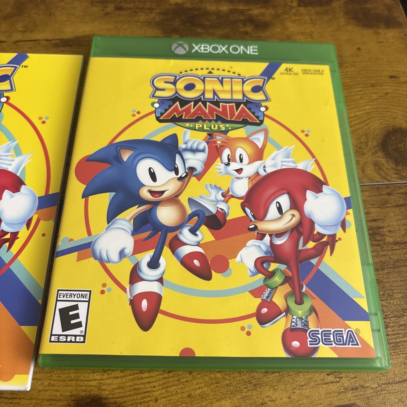 Sonic Mania Plus (Microsoft Xbox One, 2018) With Art Book