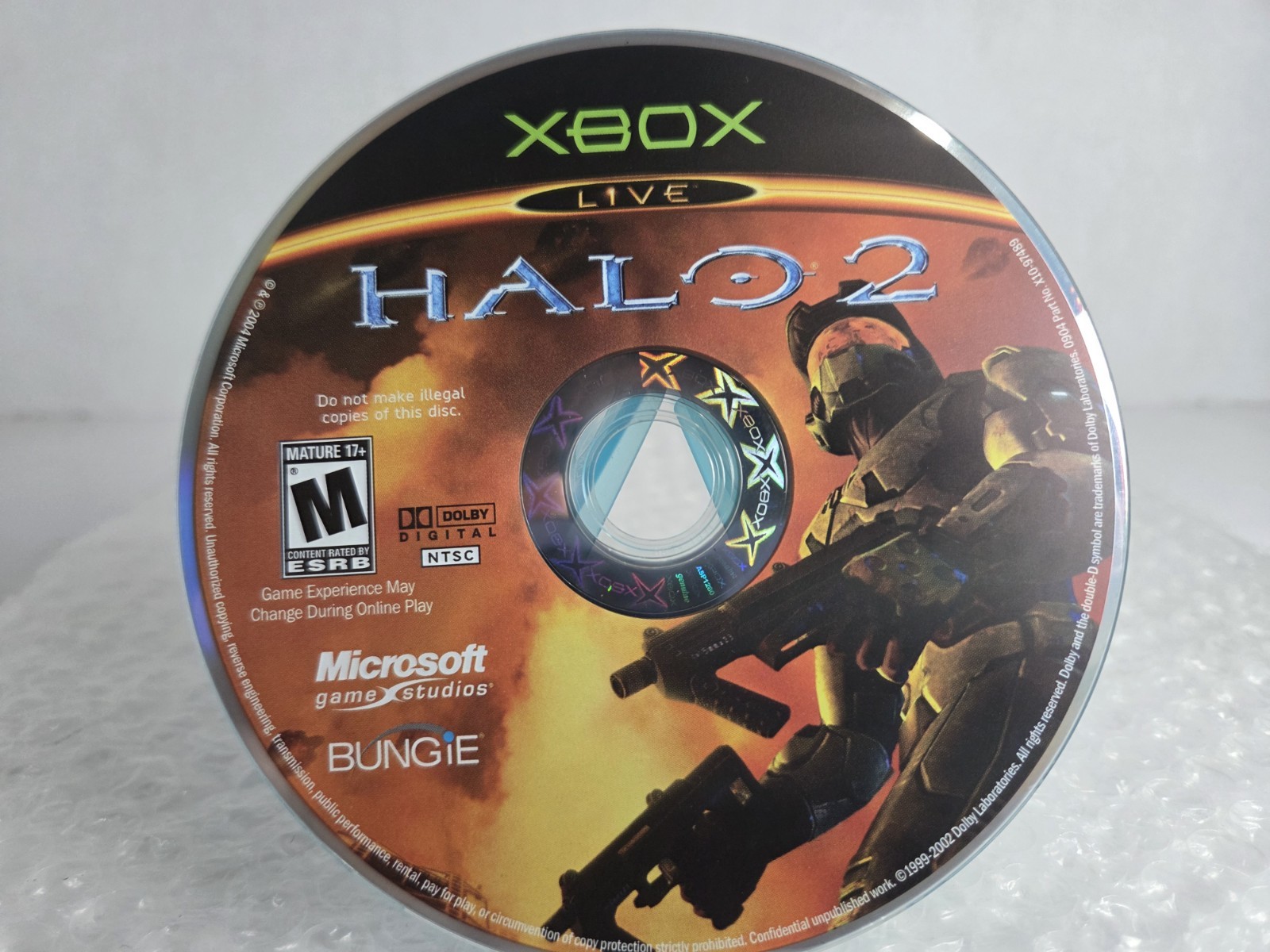 Halo 2 Microsoft Xbox Orginal Complete In Box CIB Tested Resurfaced Bungie OEM
