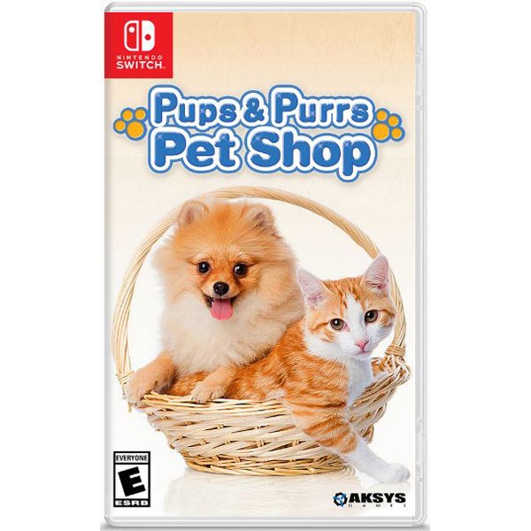 Pups And Purrs Pet Shop (Nintendo Switch) Brand New