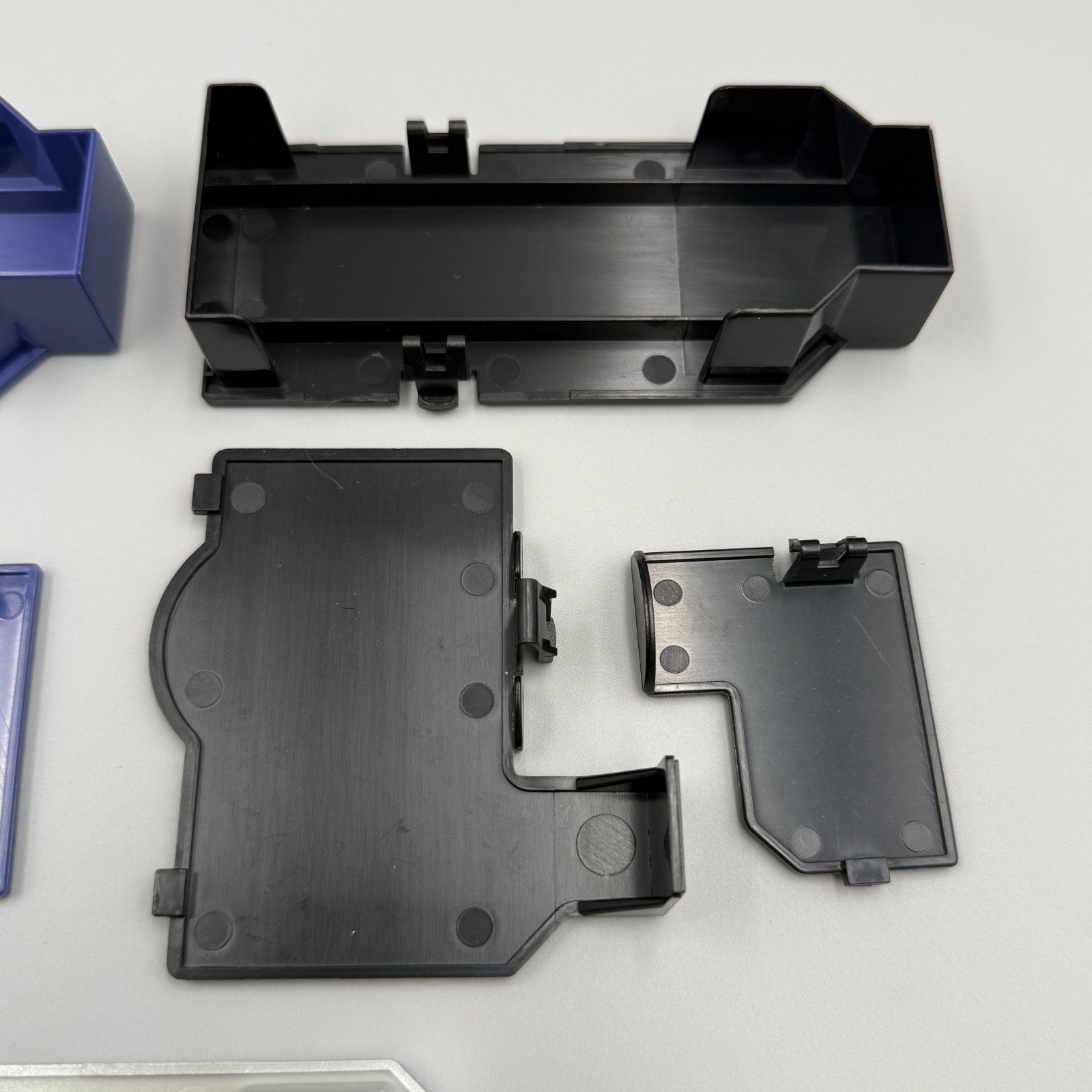 Nintendo GameCube Console Replacement Port Door Covers Indigo Black & Platinum