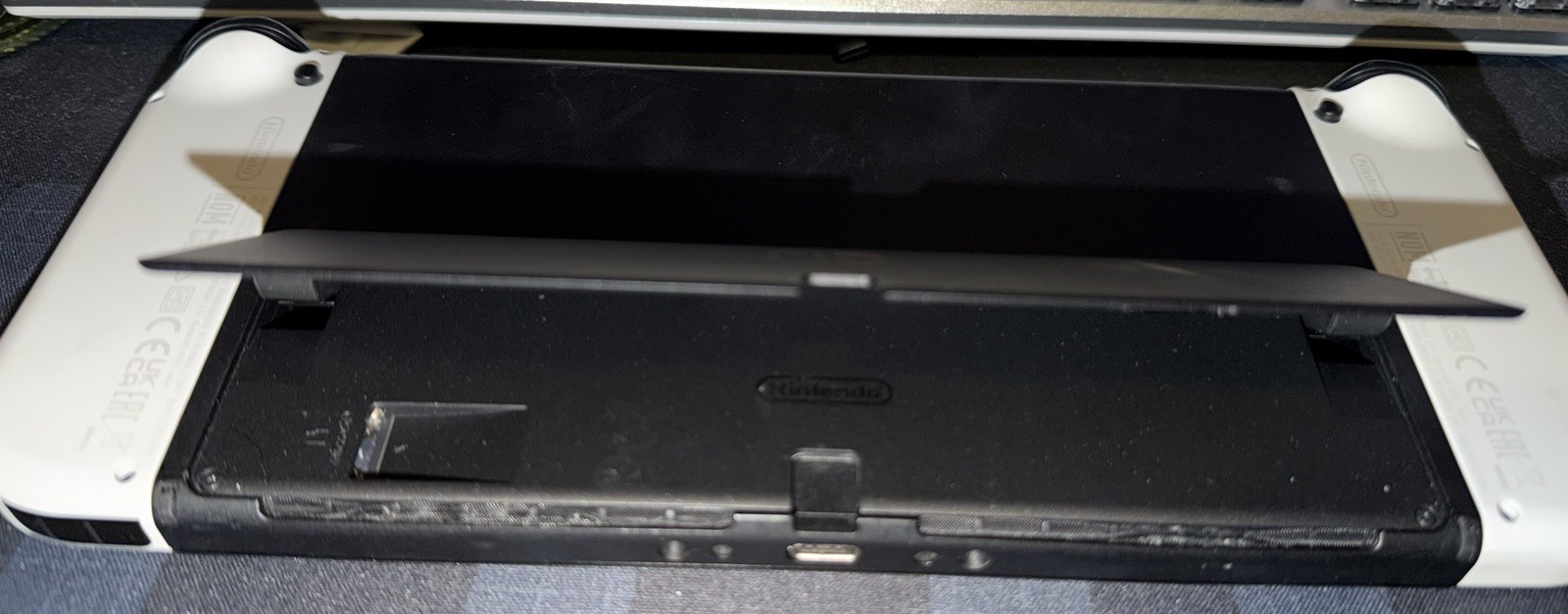 Nintendo Switch OLED Model White Handheld Console Wi-Fi Capability