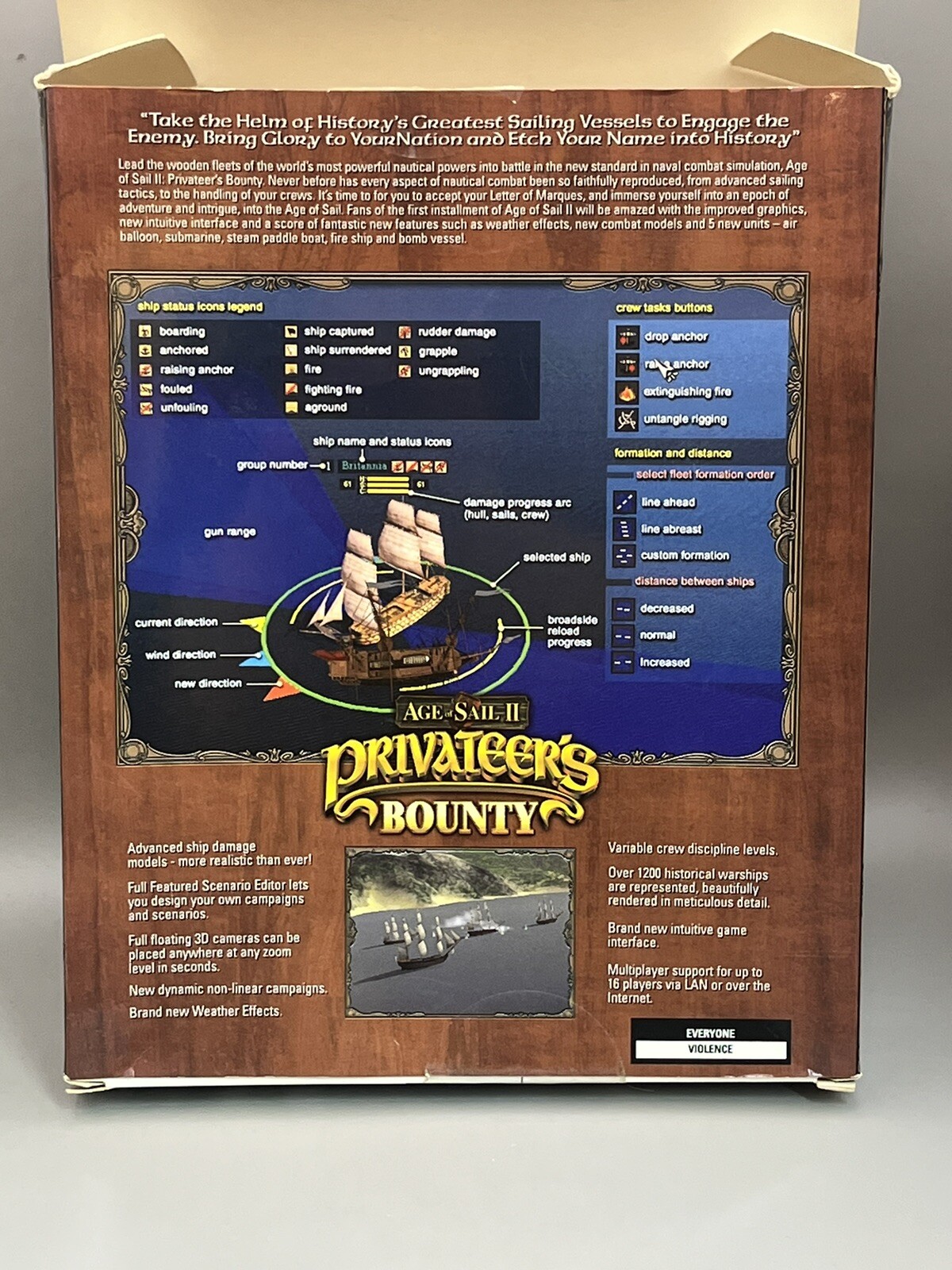 Global Star Software – Age of Sail II – Privateer’s Bounty VG/Mint