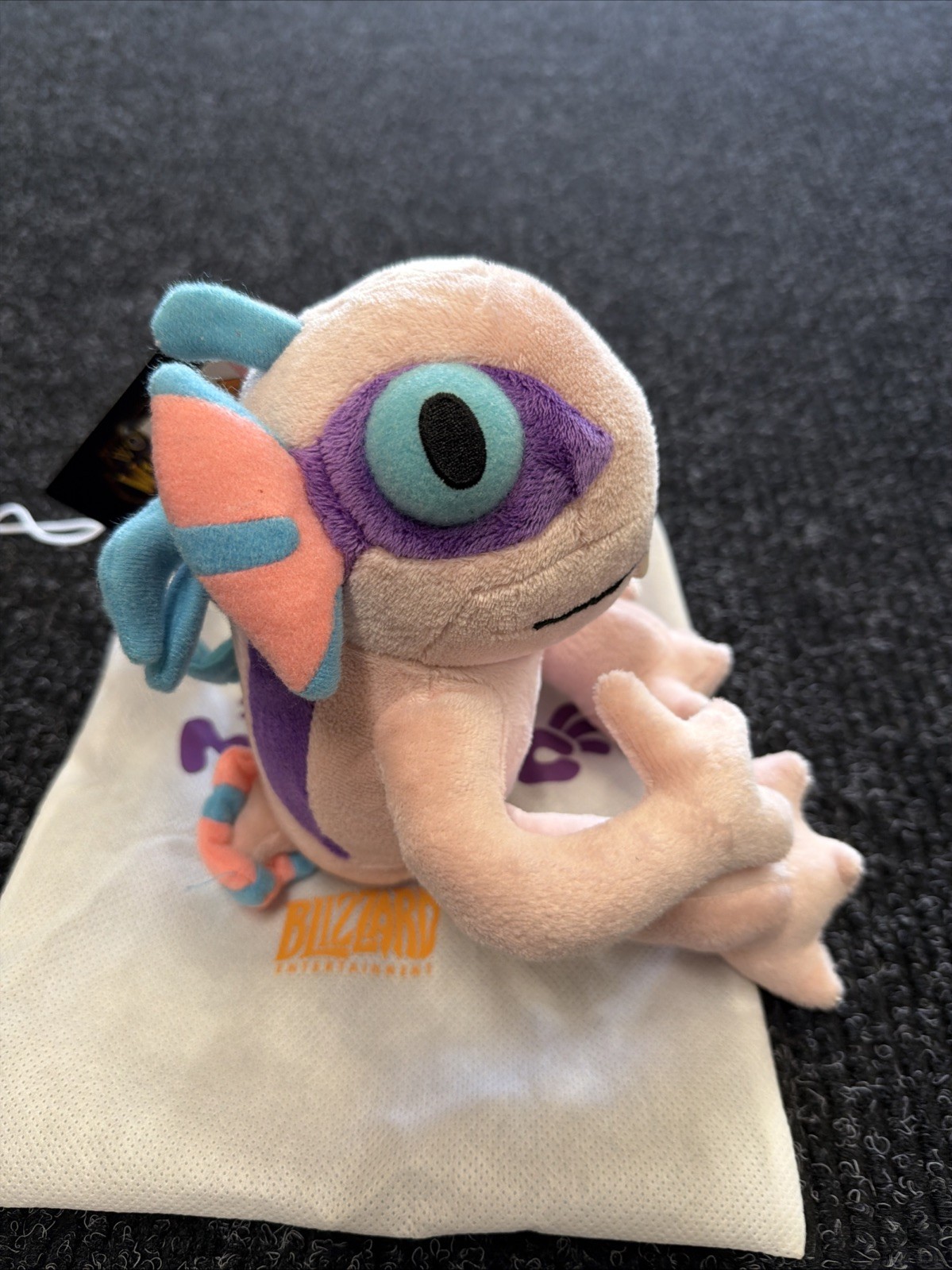 World of Warcraft – Gurky Murloc – Pink Plush – With Bag & Tag
