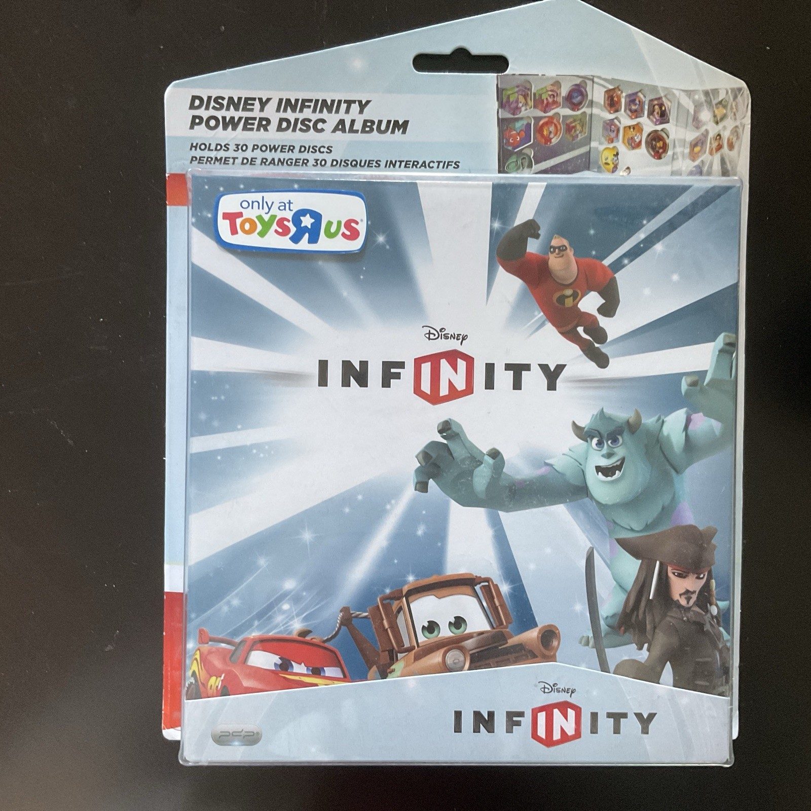 Disney Infinity Power Disc Album Toys R Us Exclusive New Holds 30 Discs