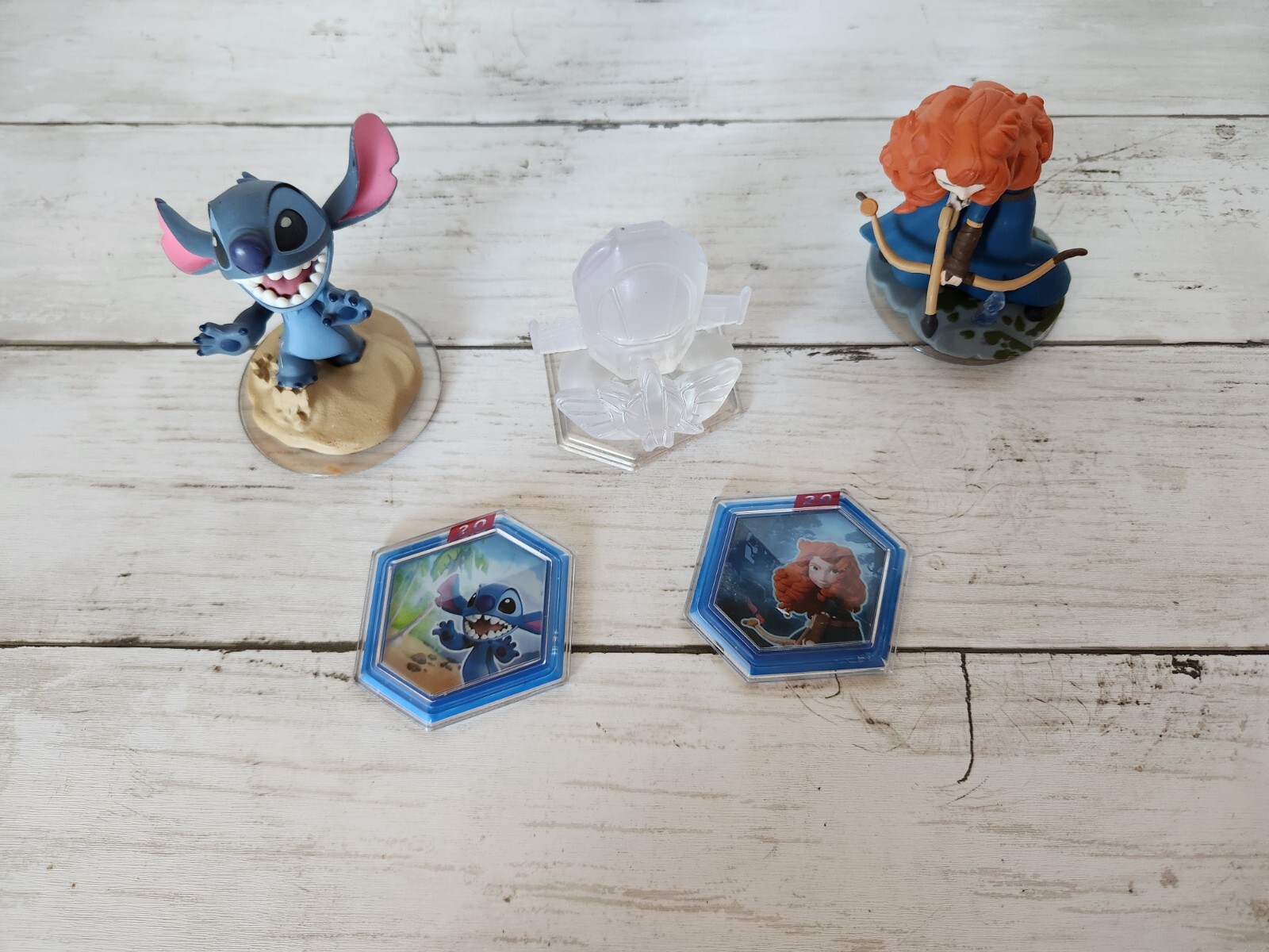 Disney Infinity 2.0 Stitch Merida Power Discs Toy Story Lot