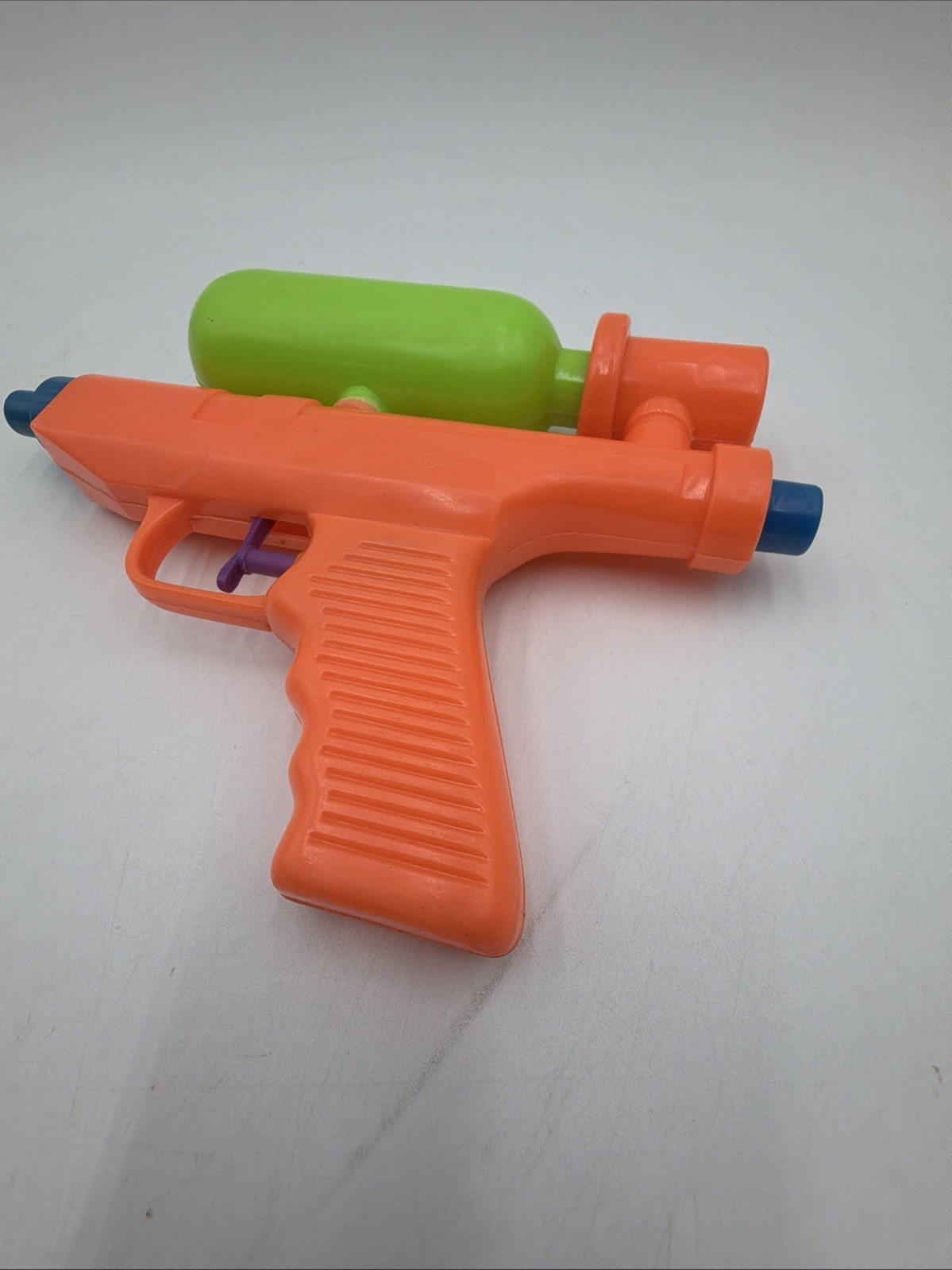 Sony Playstation Water Gun PROMO Orange Green Vintage Video Game Company Ad Toy