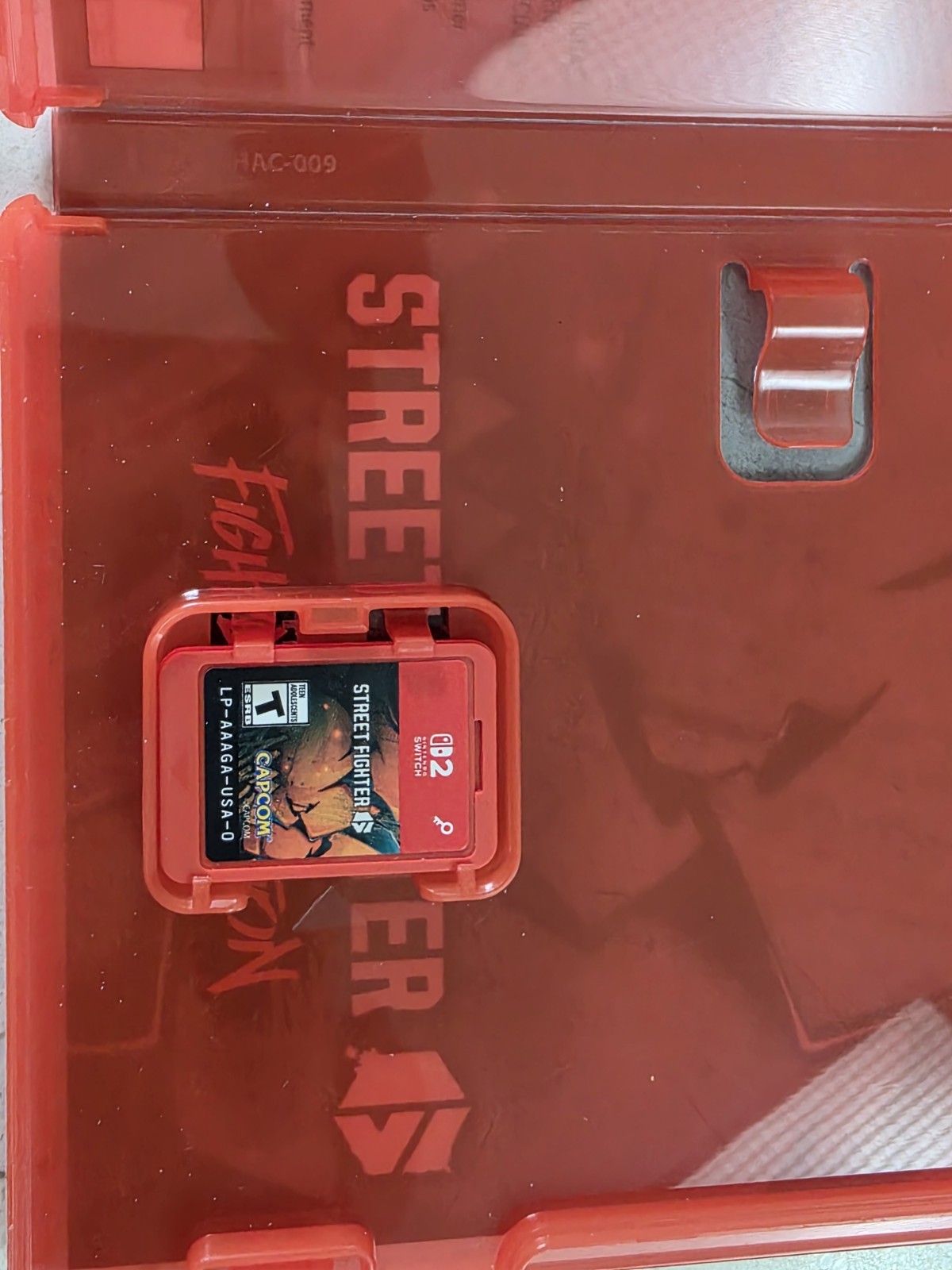 Street Fighter 6 Nintendo Switch 2 Game Key-card NO DLC INCLUDED Tested USA