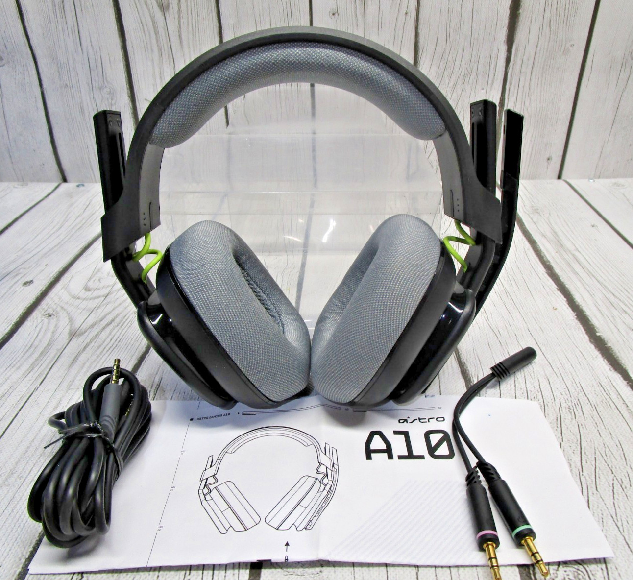 Logitech G Astro A10 Gen 2 Cross-Platform Wired Gaming Headset – New no Box