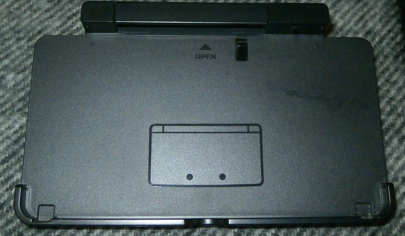OEM Nintendo 3DS Charging Cradle Dock Black CTR-007 | Tested & Working | No cord