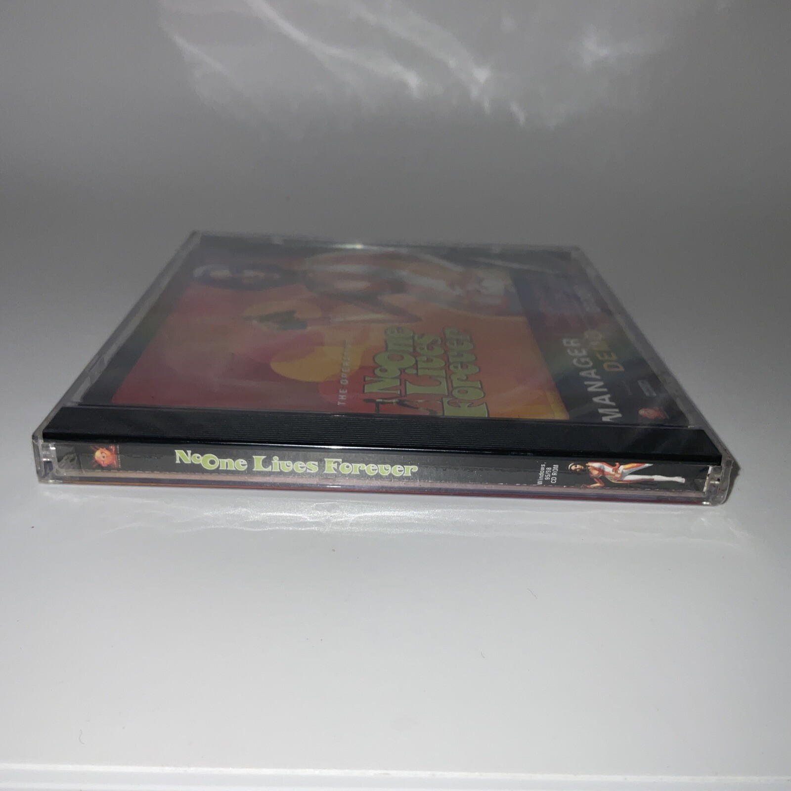 The Operative No One Lives Forever PC CD-ROM 2 Manager Demo Factory Sealed Rare