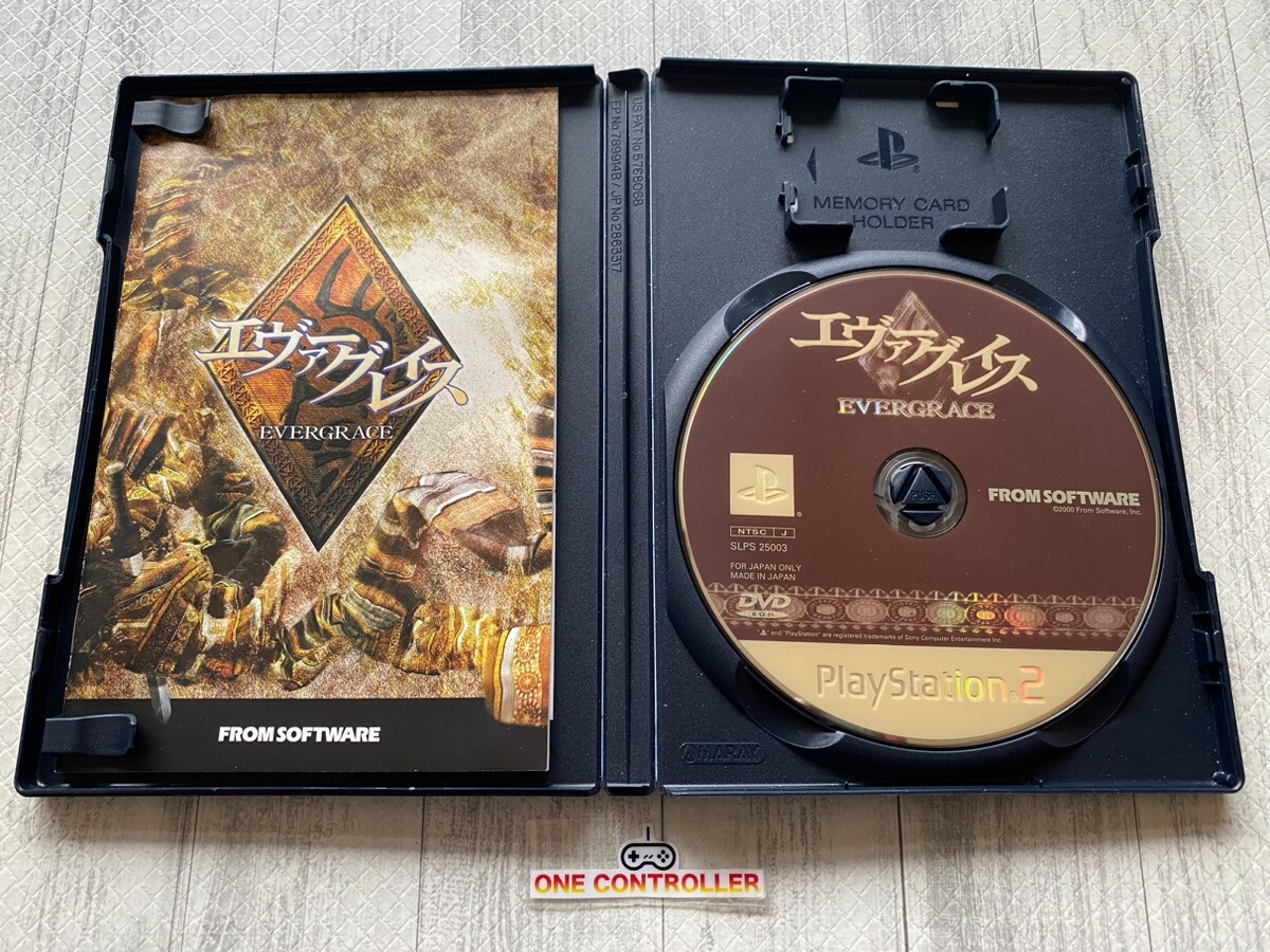 SONY PS2 Kingdom Hearts ⅠⅡ & Final Mix & Evergrace 1 2 set from Japan