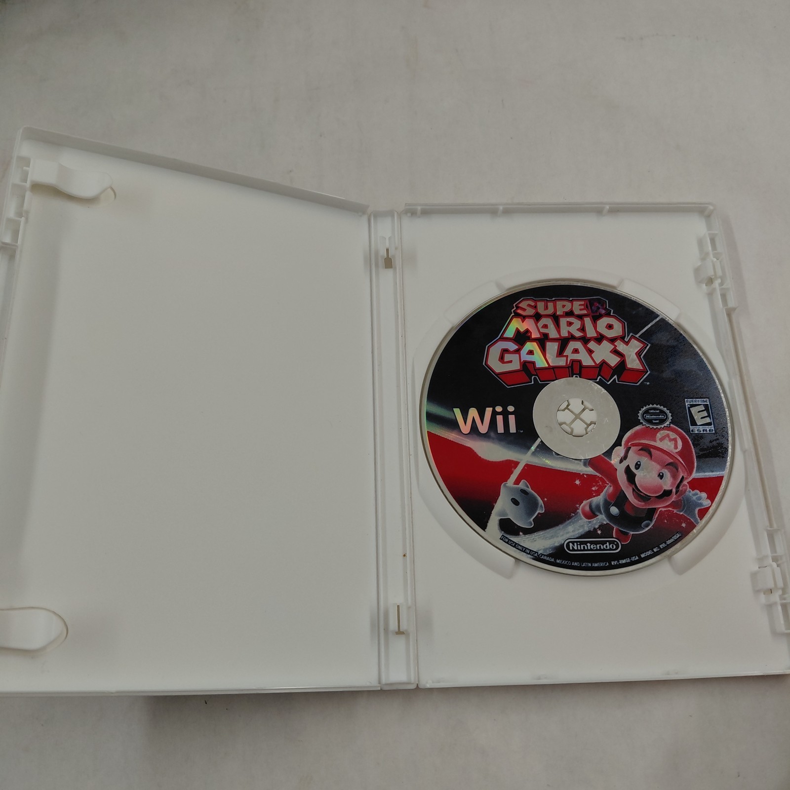 Super Mario Galaxy (Nintendo Wii, 2007) Video Game No Manual
